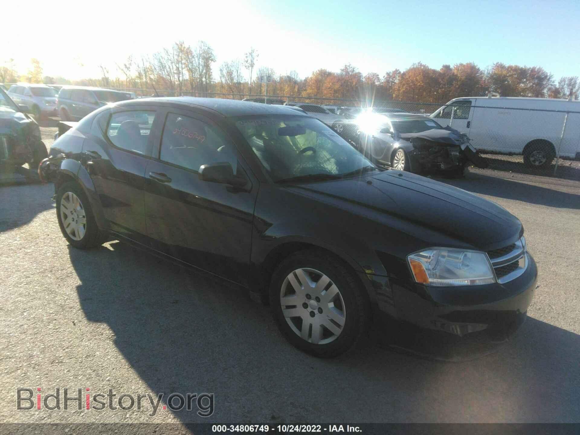 Photo 1C3CDZAB5CN213978 - DODGE AVENGER 2012