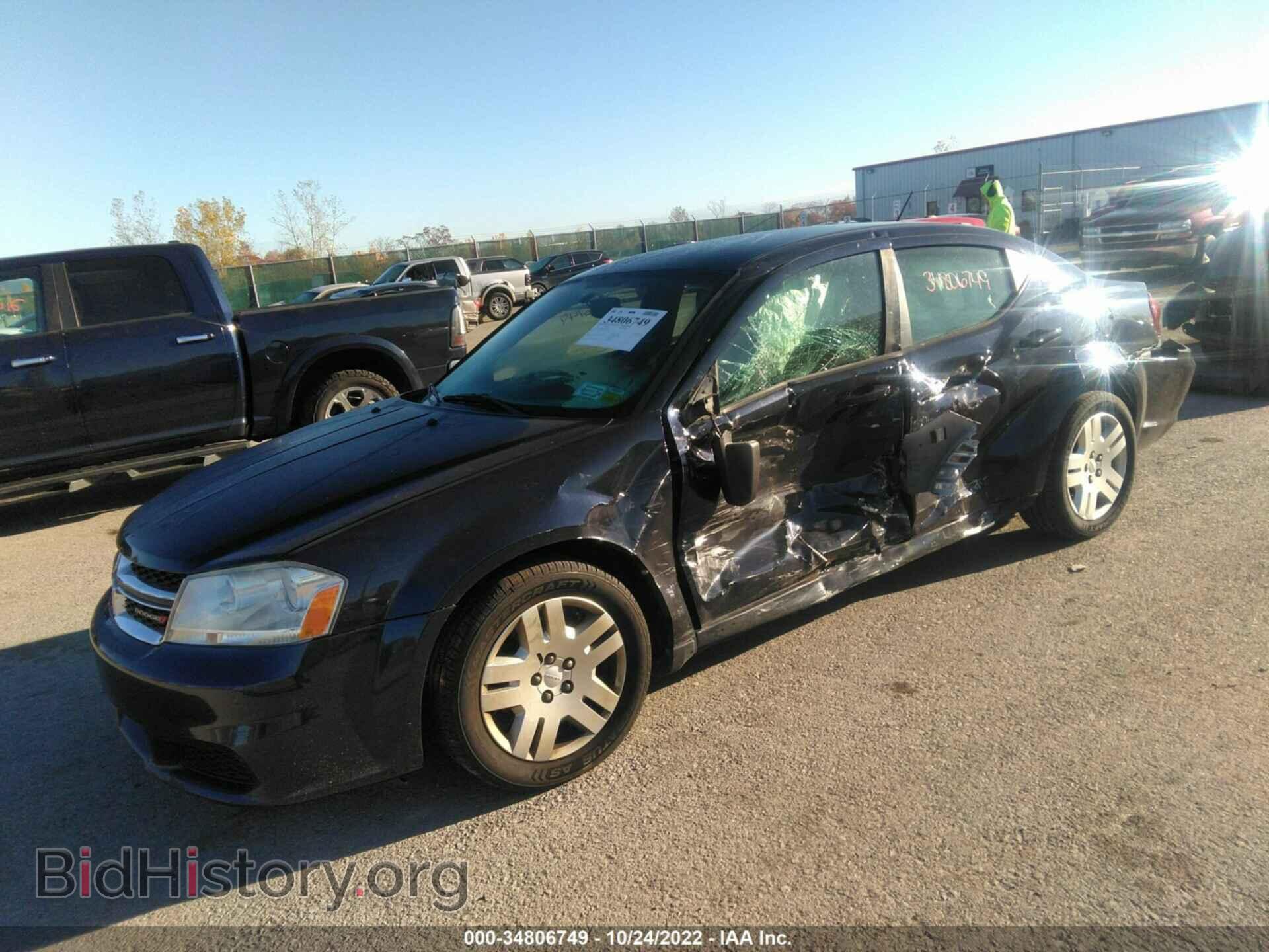 2012 DODGE AVENGER - VIN: 1C3CDZAB5CN213978 - Фото 2