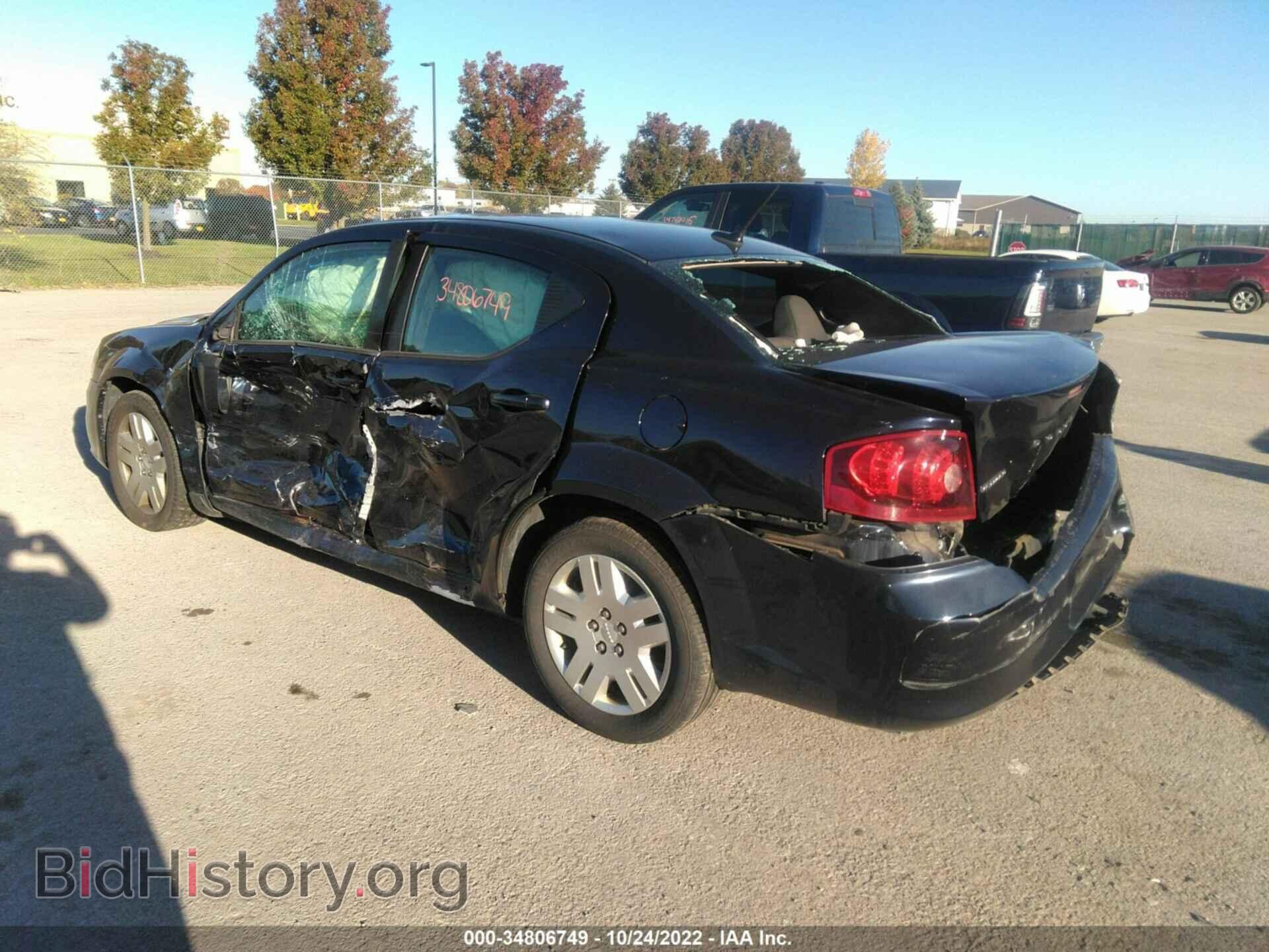 2012 DODGE AVENGER - VIN: 1C3CDZAB5CN213978 - Фото 3