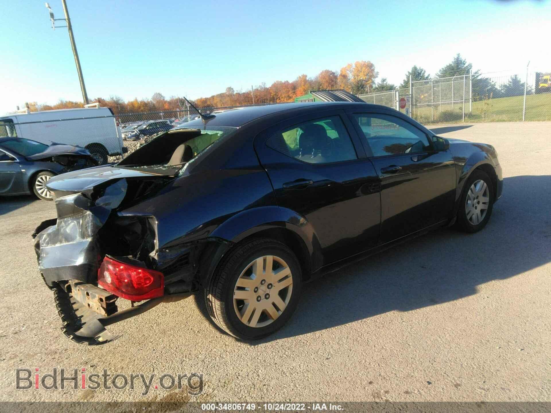 2012 DODGE AVENGER - VIN: 1C3CDZAB5CN213978 - Фото 4