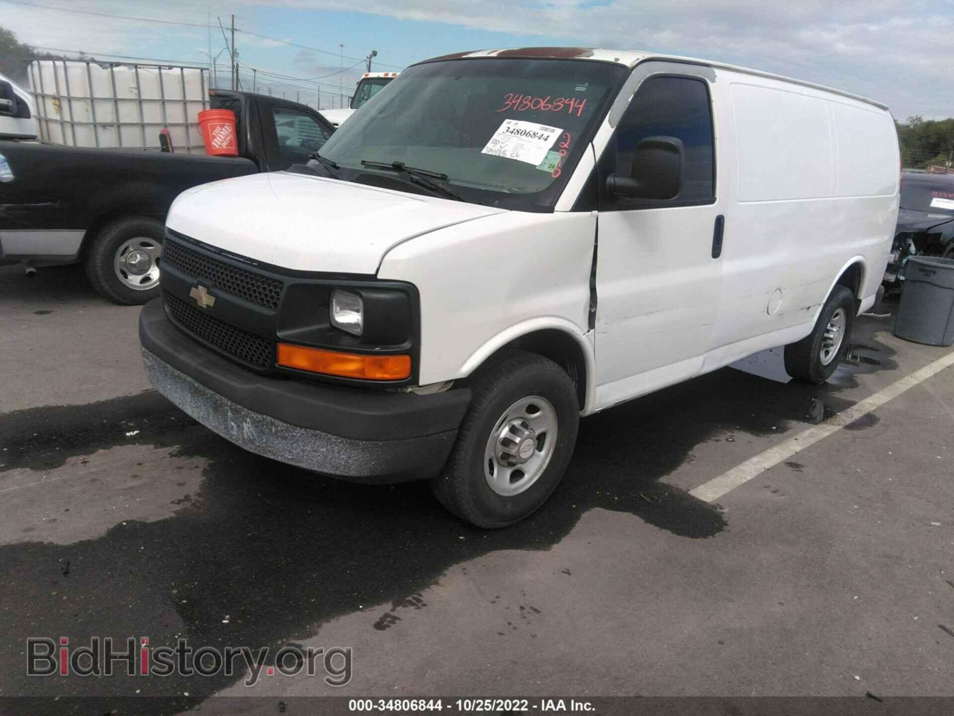 2010 CHEVROLET EXPRESS CARGO VAN - VIN: 1GCZGFBA8A1114612 - Фото 2