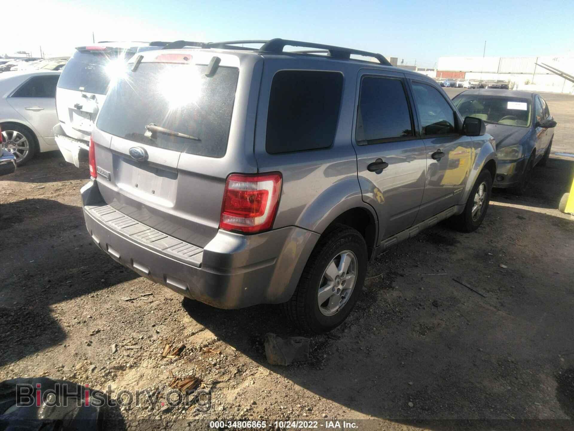 2008 FORD ESCAPE - VIN: 1FMCU03Z28KE74880 - Фото 4