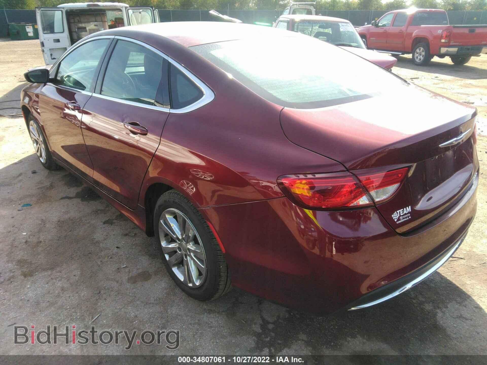 2015 CHRYSLER 200 - VIN: 1C3CCCAB9FN686075 - Фото 3