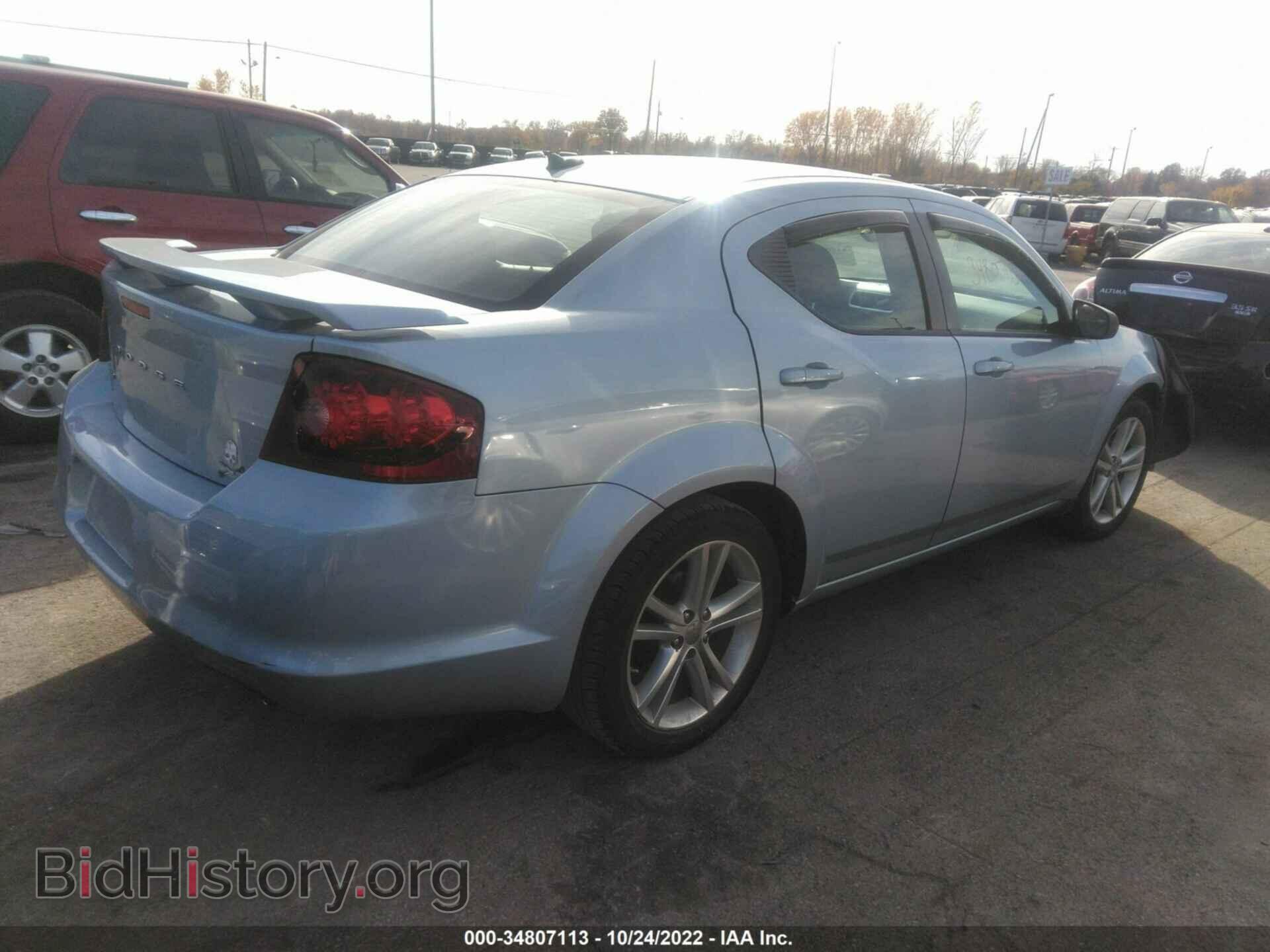 2013 DODGE AVENGER - VIN: 1C3CDZAG6DN770430 - Фото 4