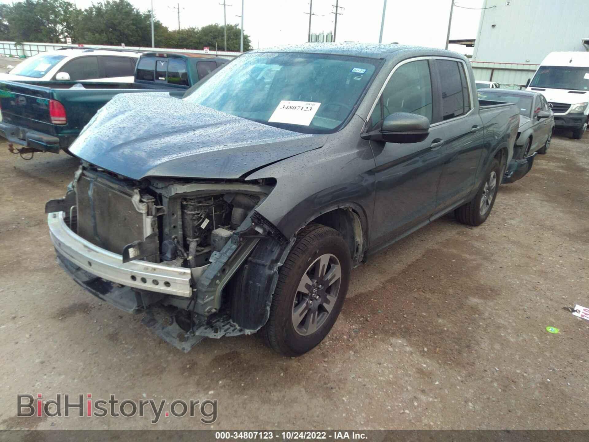 2017 HONDA RIDGELINE - VIN: 5FPYK2F54HB006545 - Фото 2