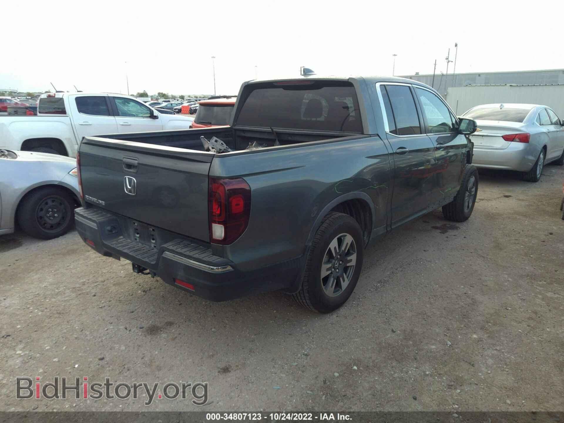 2017 HONDA RIDGELINE - VIN: 5FPYK2F54HB006545 - Фото 4