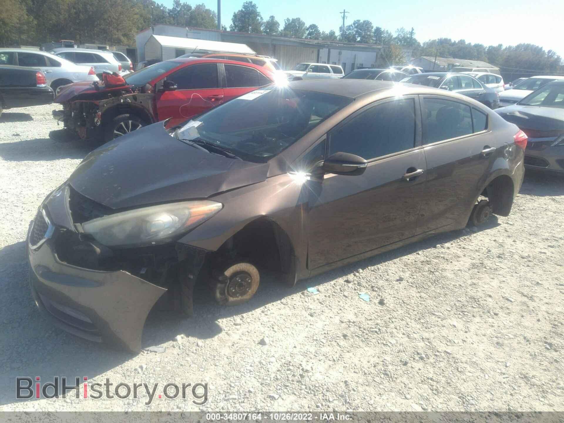 2014 KIA FORTE - VIN: KNAFX4A60E5220634 - Фото 2