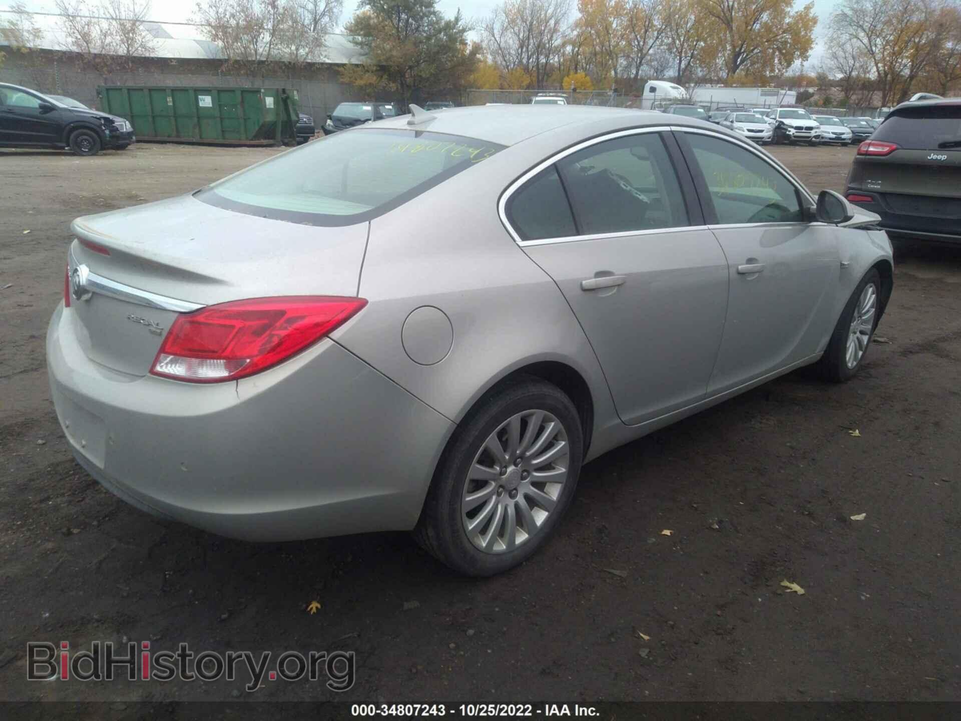 2011 BUICK REGAL - VIN: W04GR5EC7B1091912 - Фото 4