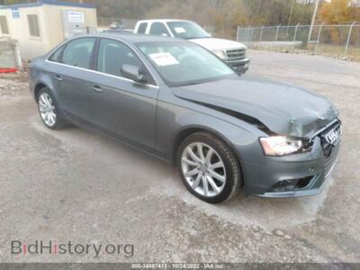 2013 Audi A4 Premium Plus, gray — VIN WAUFFAFL5DN013607, IAAI