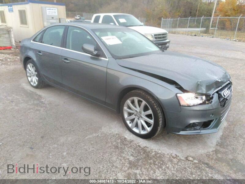2013 Audi A4 Premium Plus (VIN WAUFFAFL5DN013607) — фото 1 из 11, IAAI, повреждение: передняя часть