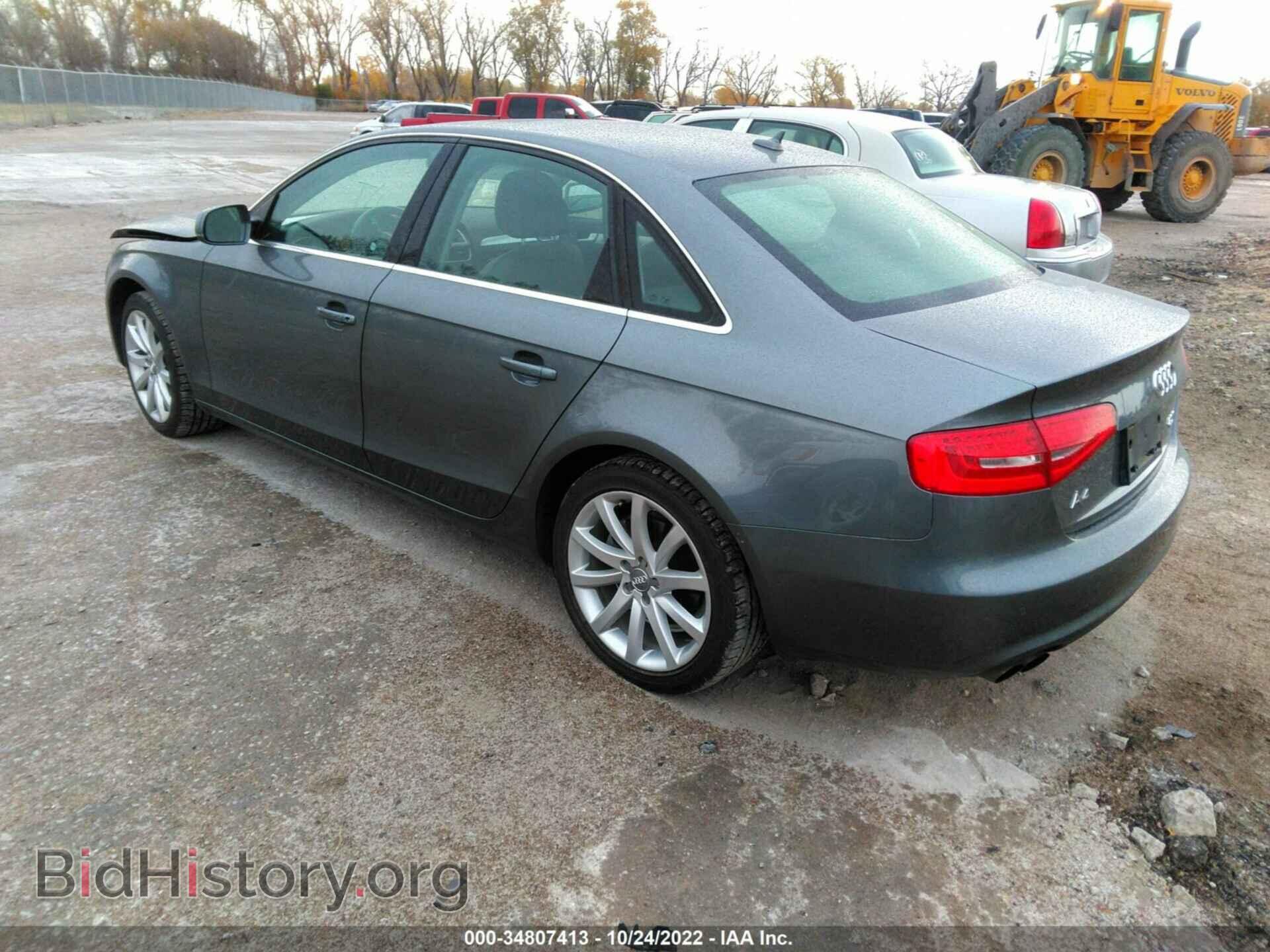2013 AUDI A4 - VIN: WAUFFAFL5DN013607 - Фото 3