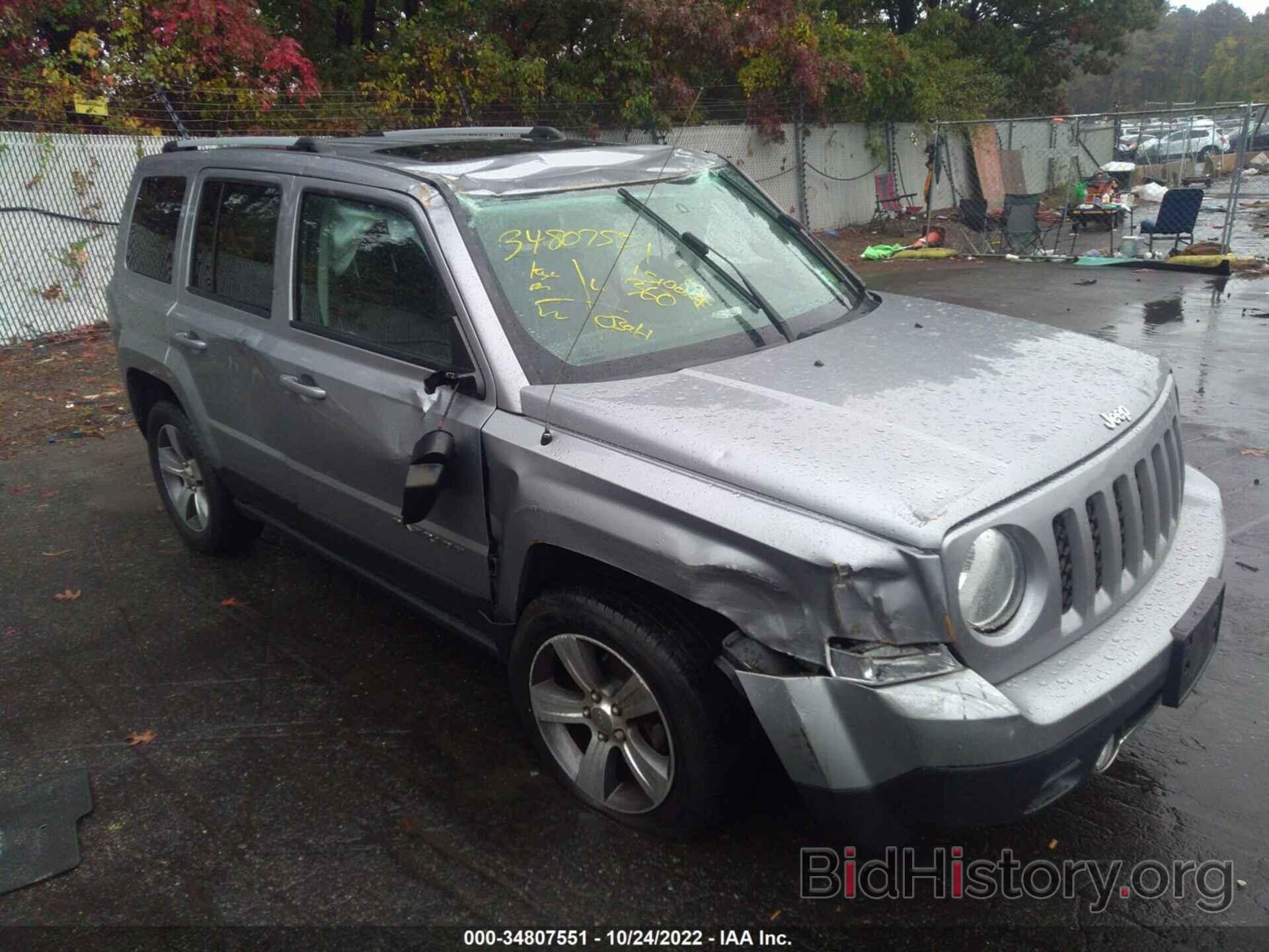 Photo 1C4NJRFB2GD776102 - JEEP PATRIOT 2016