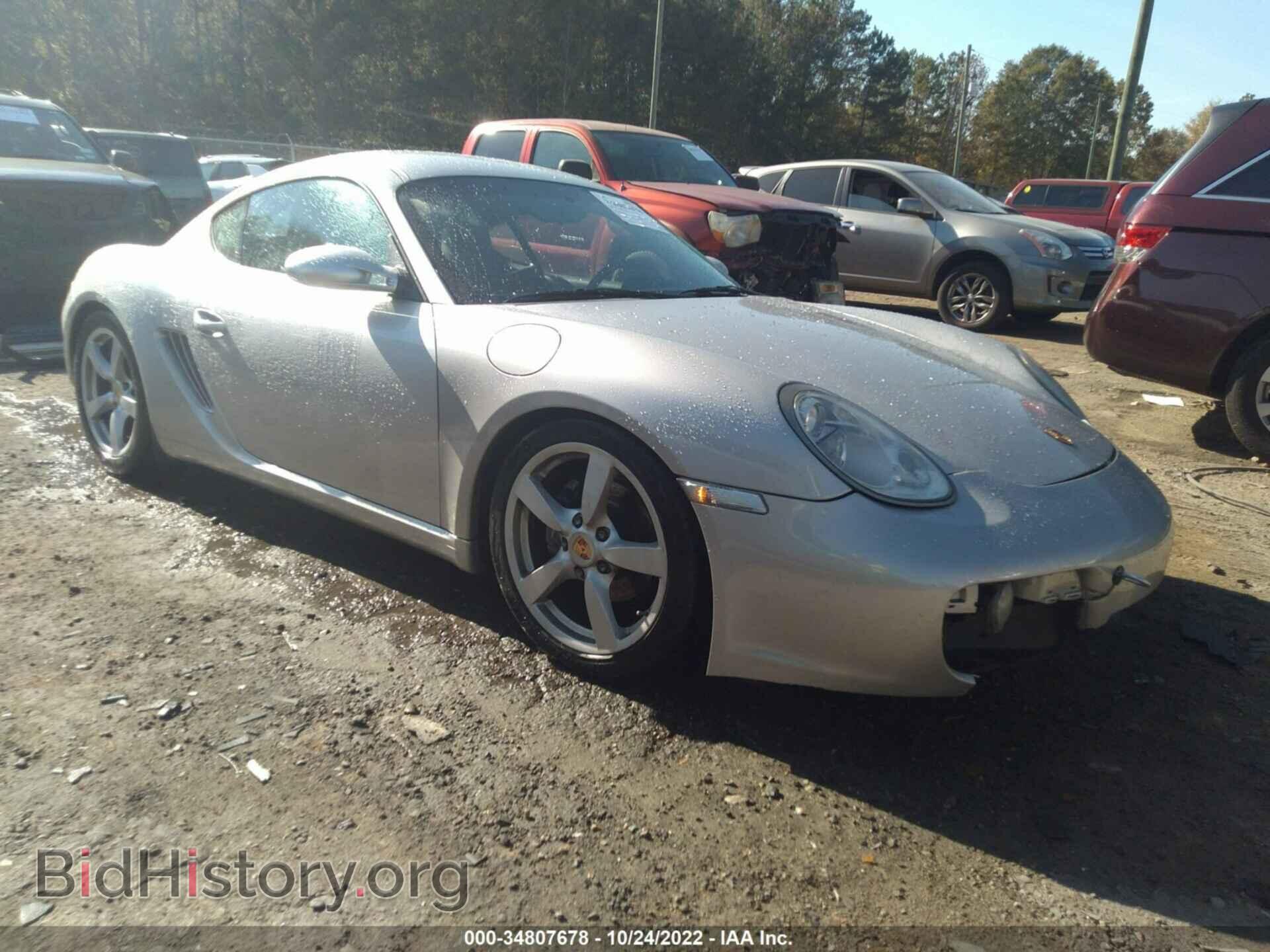 Фотография WP0AA298X7U762633 - PORSCHE CAYMAN 2007