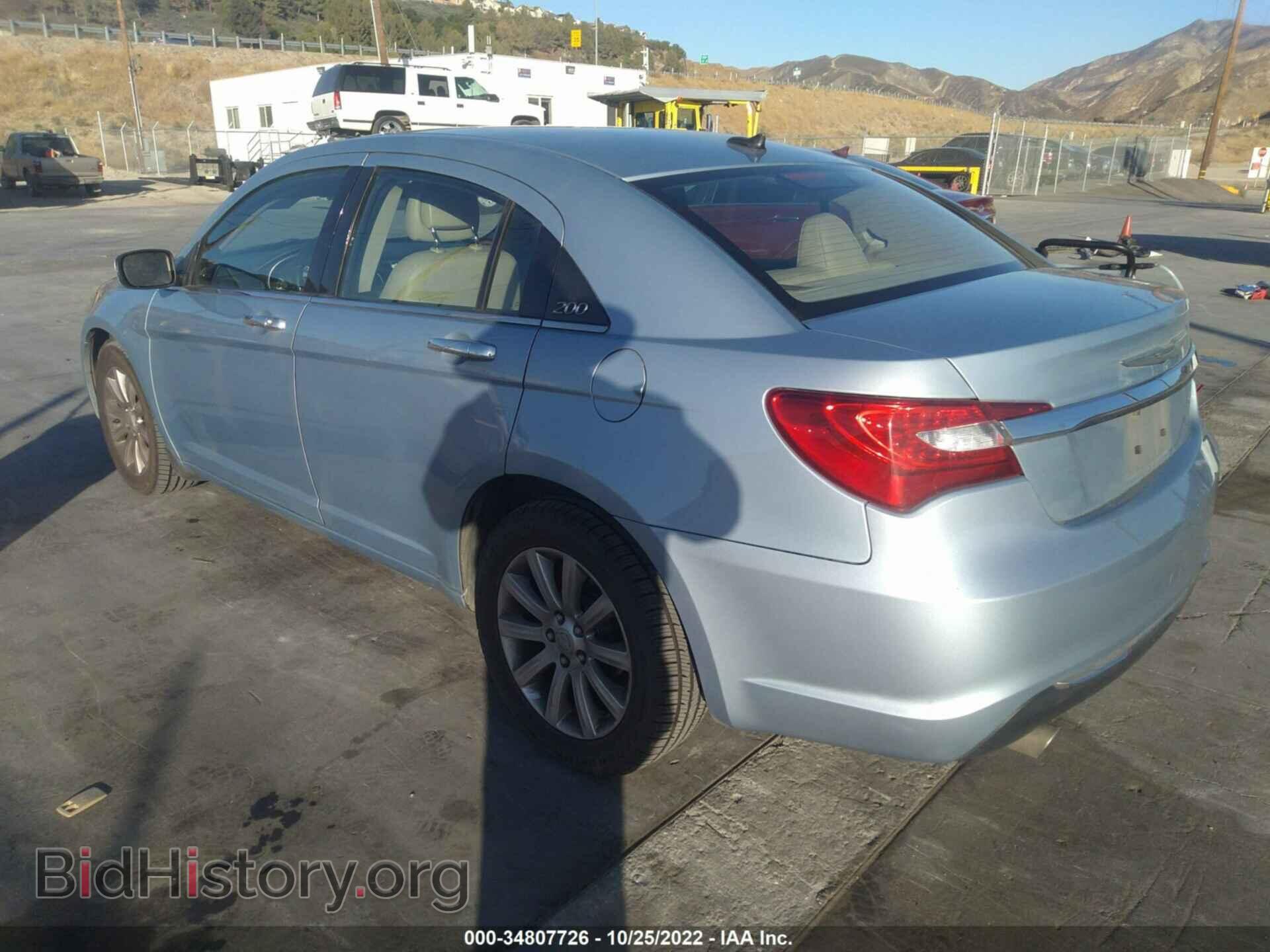 2013 CHRYSLER 200 - VIN: 1C3CCBCG6DN500508 - Фото 3