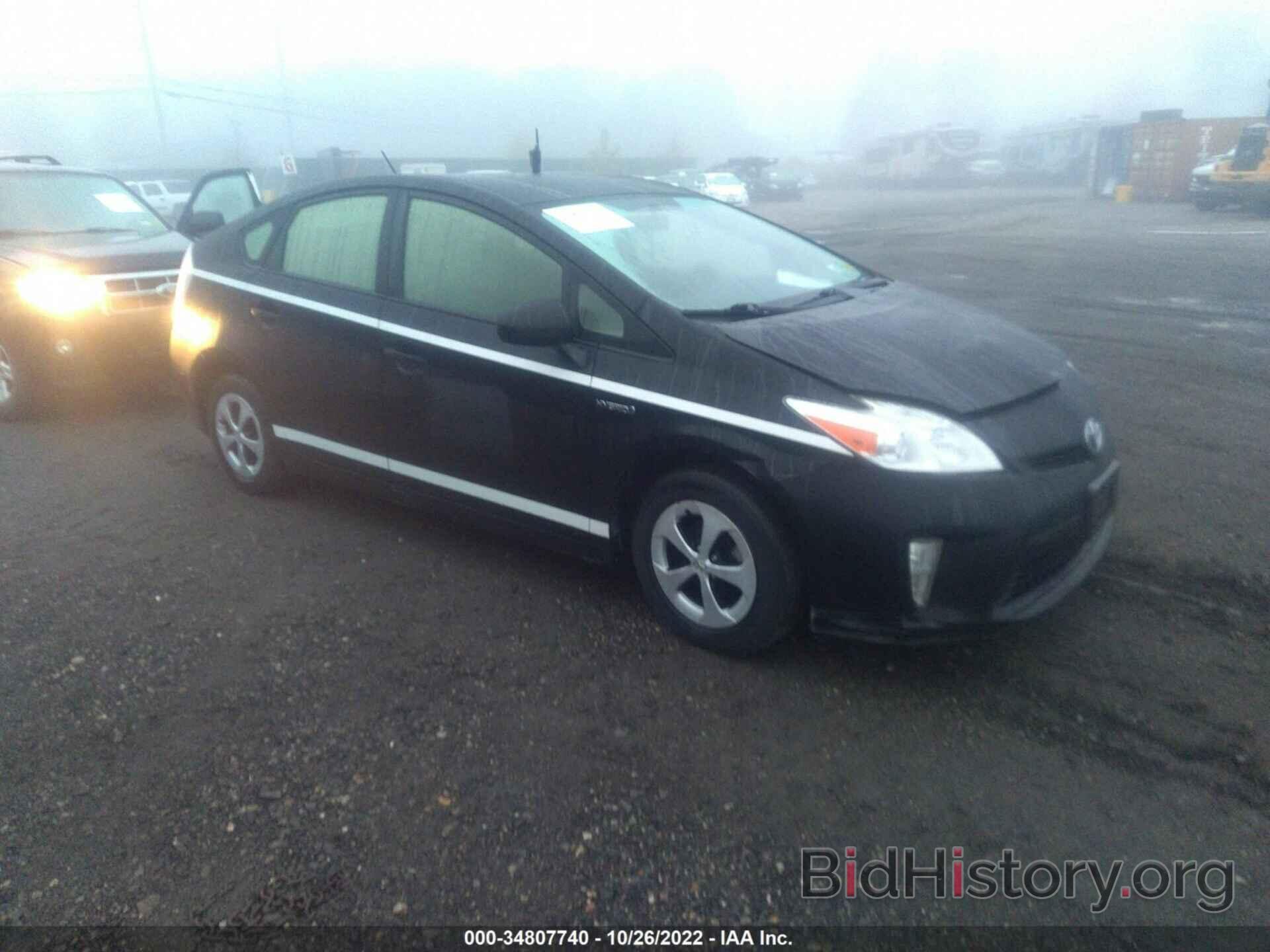 Photo JTDKN3DU1E0368042 - TOYOTA PRIUS 2014