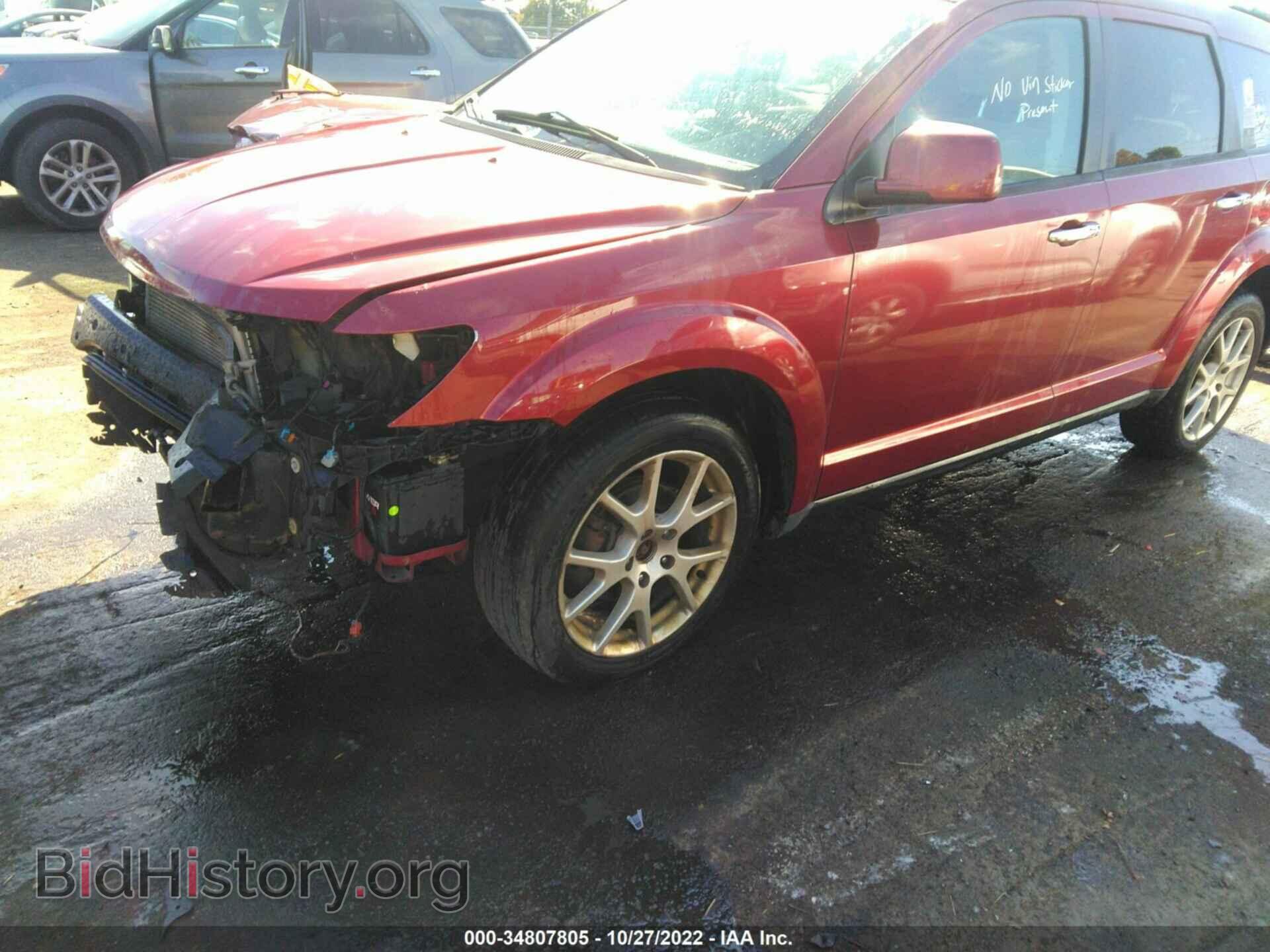 2011 DODGE JOURNEY - VIN: 3D4PG3FG0BT540828 - Фото 2