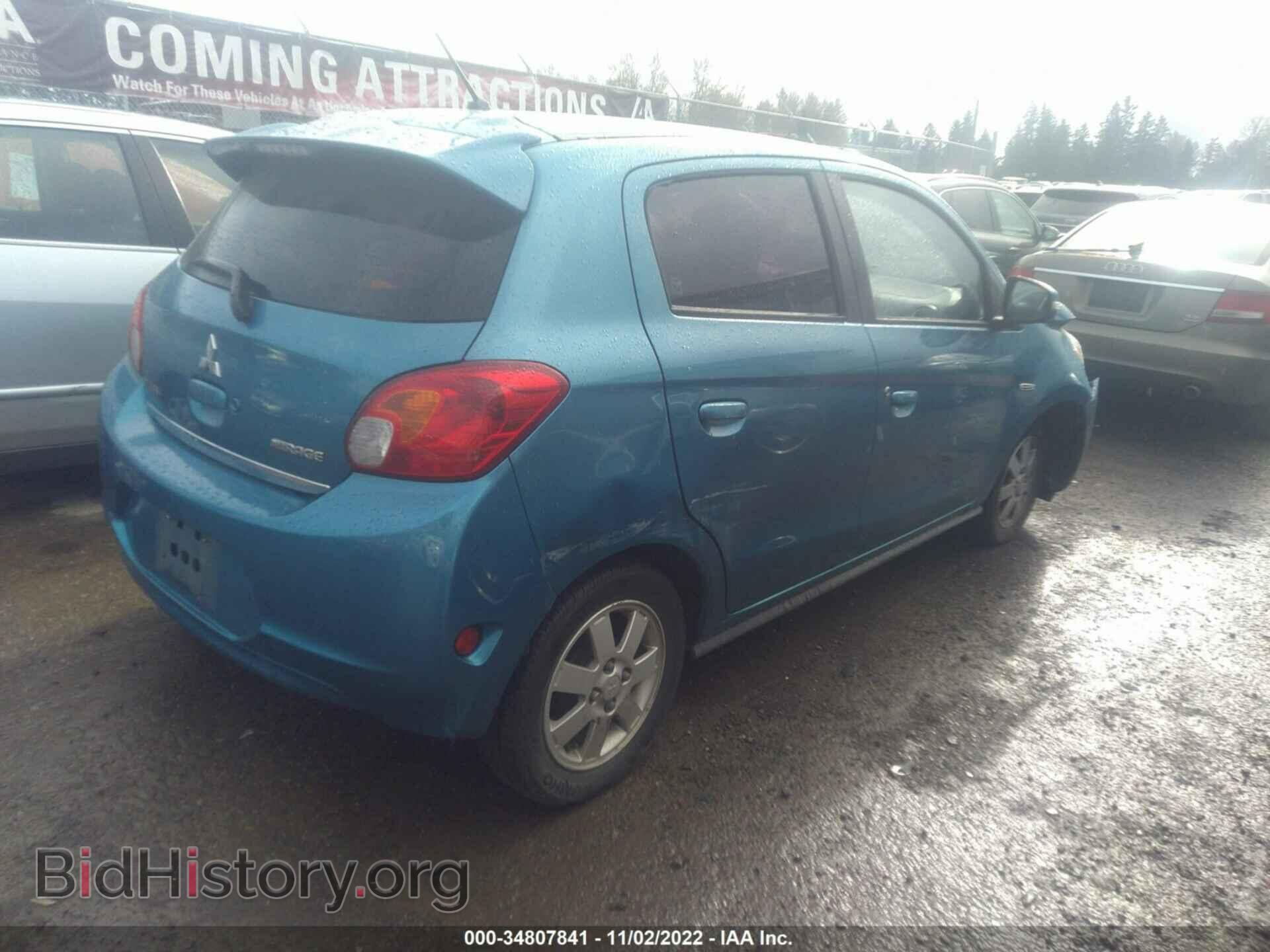 2015 MITSUBISHI MIRAGE - VIN: ML32A4HJ0FH009983 - Фото 4