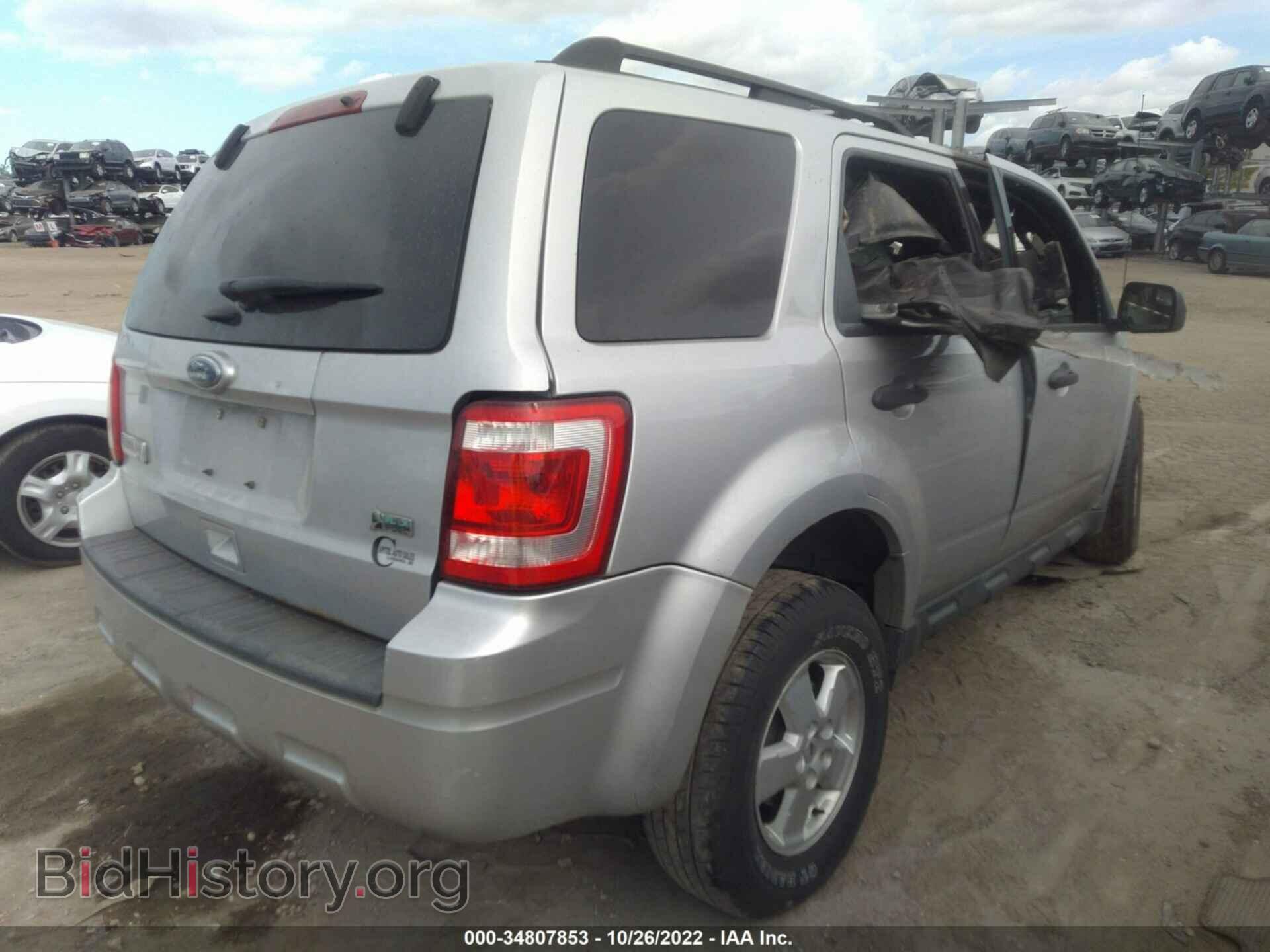 2011 FORD ESCAPE - VIN: 1FMCU9DG4BKB96444 - Фото 4