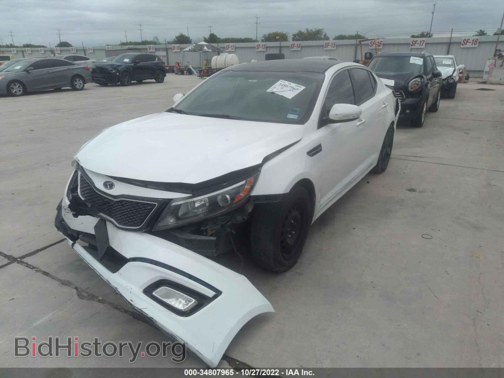 2014 KIA OPTIMA - VIN: KNAGM4A77E5517681 - Фото 2
