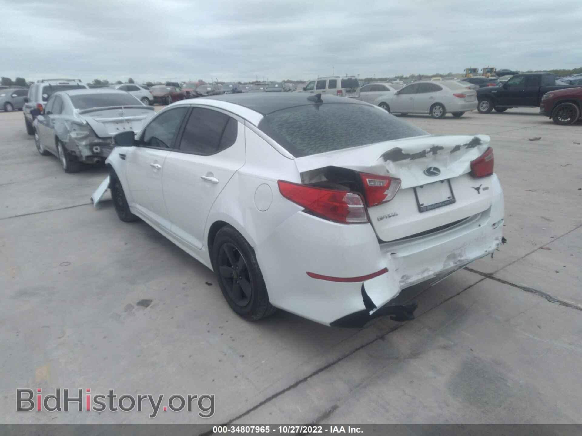 2014 KIA OPTIMA - VIN: KNAGM4A77E5517681 - Фото 3