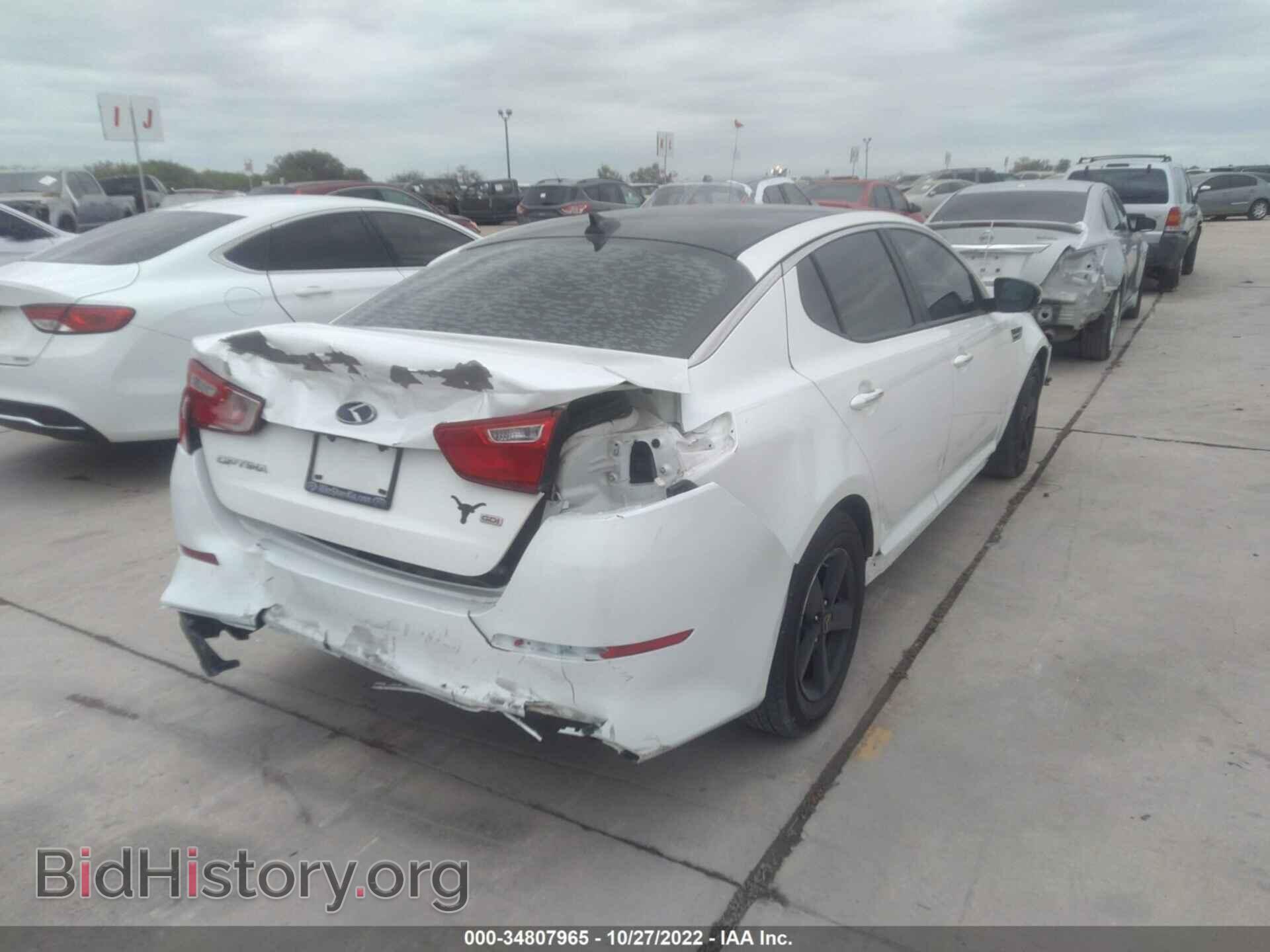 2014 KIA OPTIMA - VIN: KNAGM4A77E5517681 - Фото 4