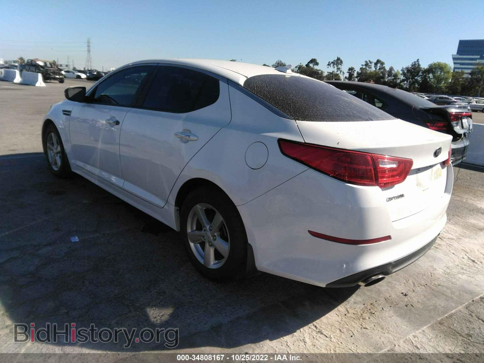 2015 KIA OPTIMA - VIN: 5XXGM4A77FG479224 - Фото 3