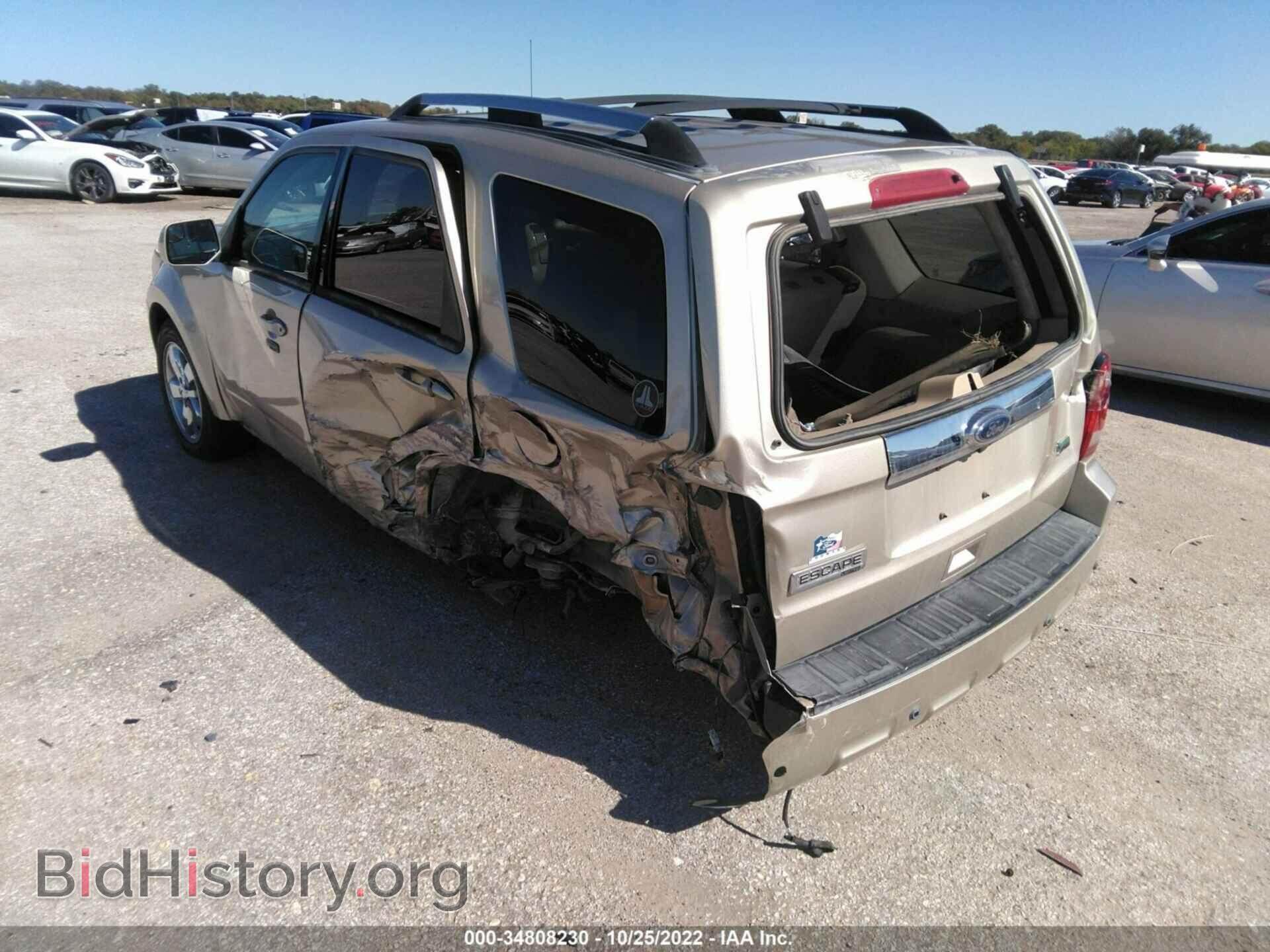 2010 FORD ESCAPE - VIN: 1FMCU0EG1AKC35452 - Фото 3