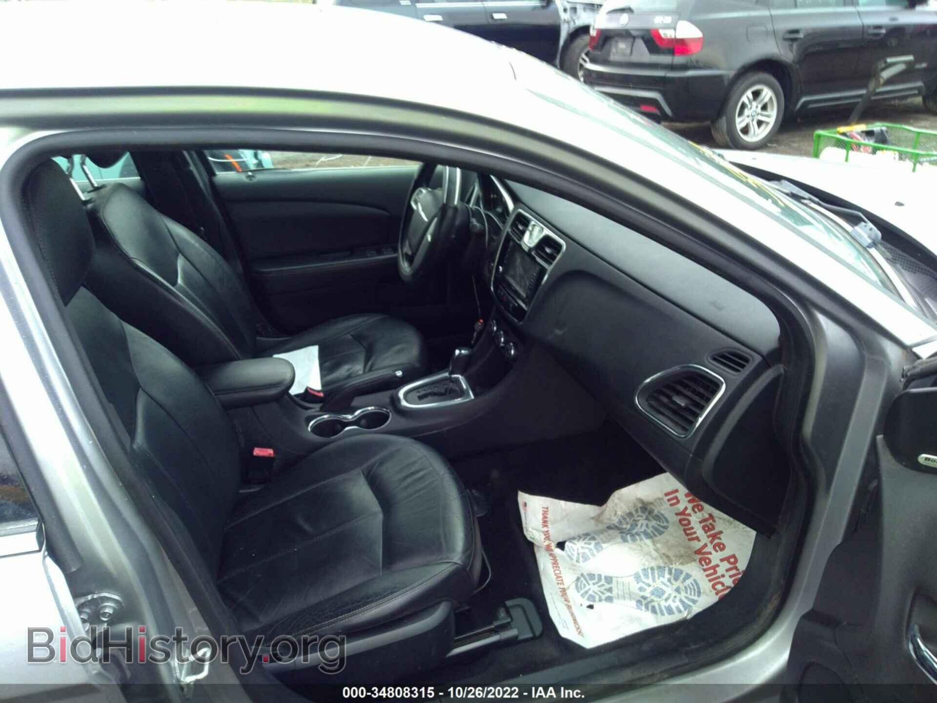 2013 CHRYSLER 200 - VIN: 1C3CCBCG4DN510244 - Фото 5