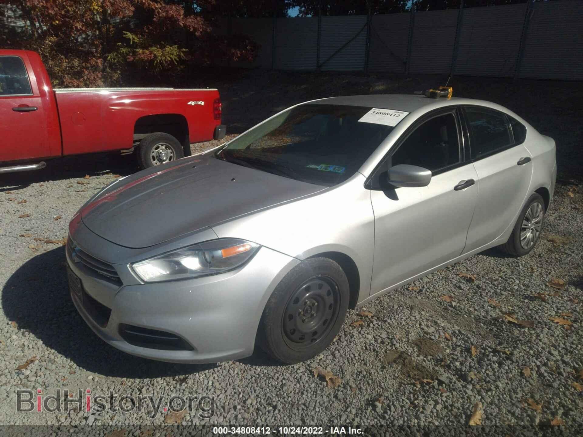 2013 DODGE DART - VIN: 1C3CDFAA8DD197885 - Фото 2