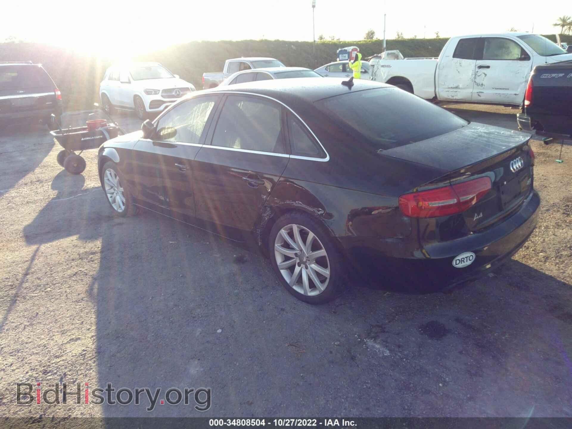 2013 AUDI A4 - VIN: WAUFFAFL8DN016145 - Photo 3