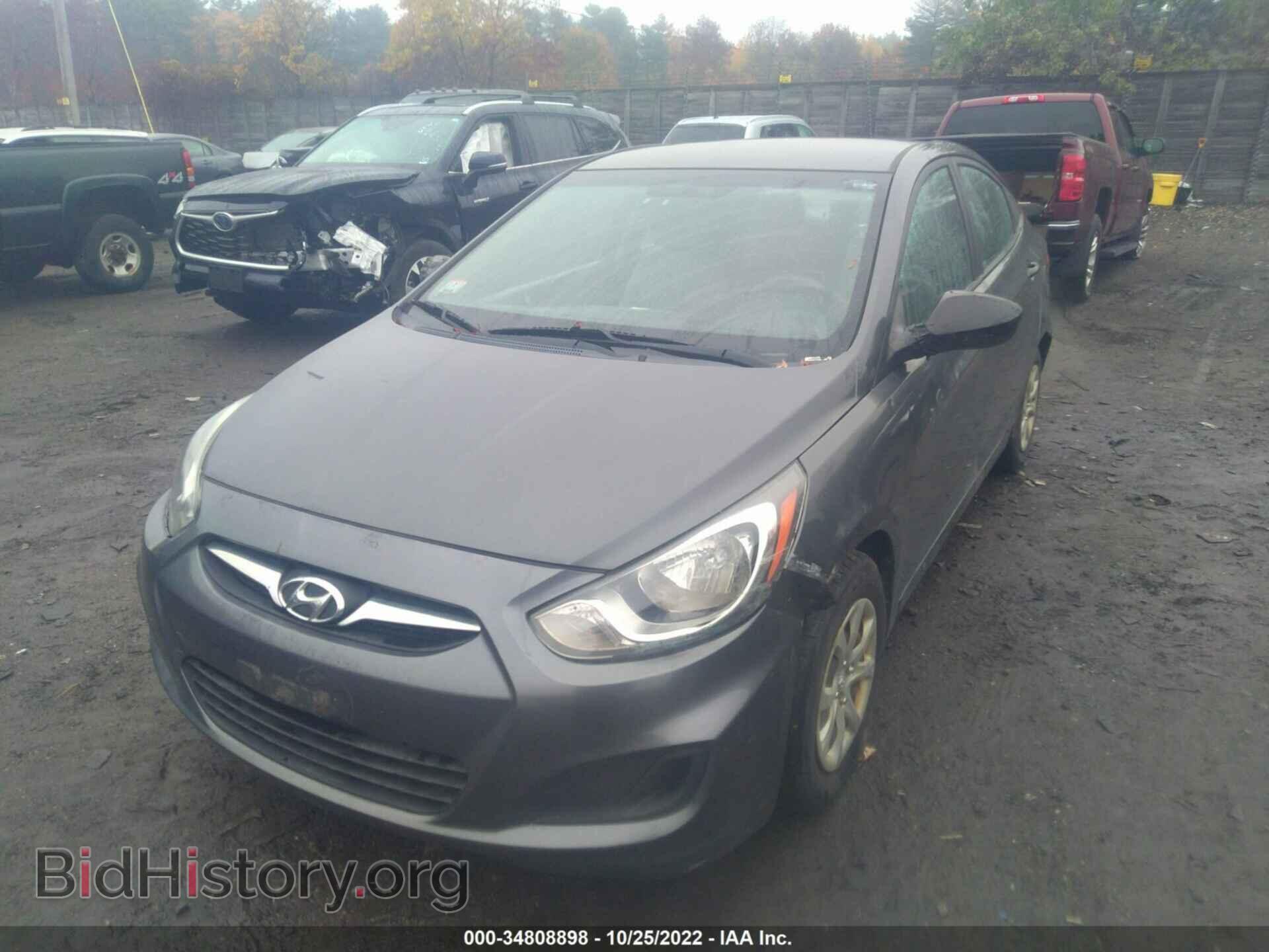 2012 HYUNDAI ACCENT - VIN: KMHCT4AE2CU041082 - Фото 2