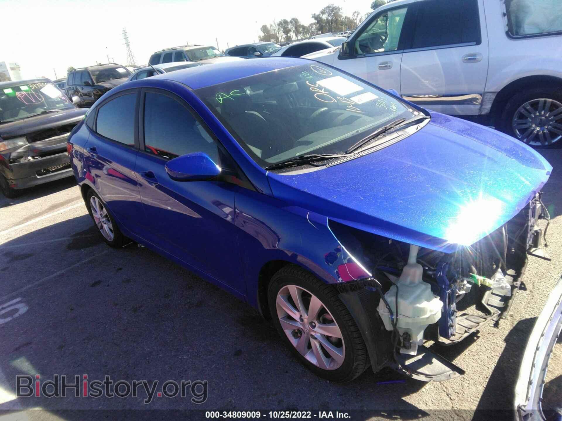 Фотография KMHCU4AE0EU746804 - HYUNDAI ACCENT 2014