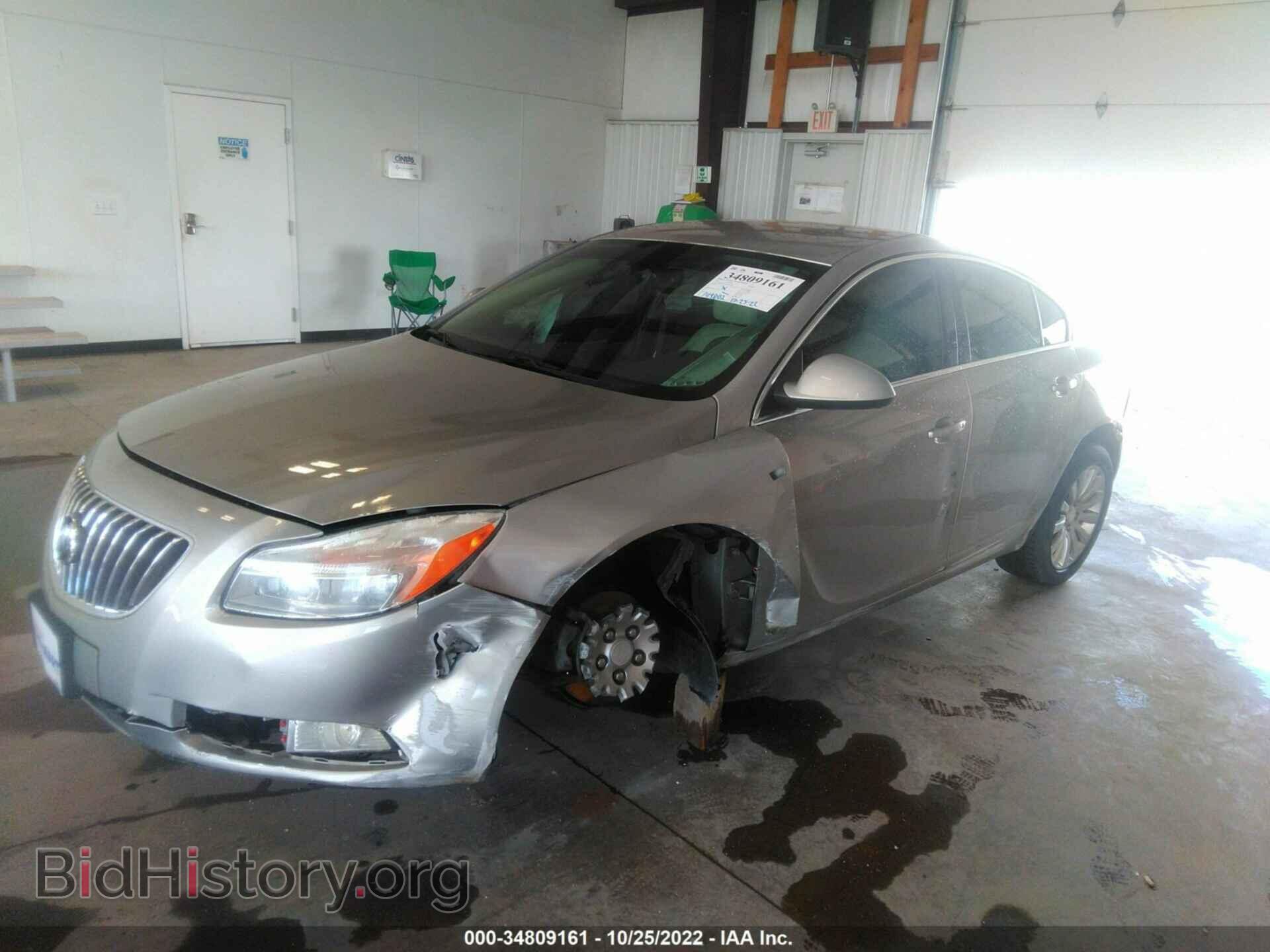 2011 BUICK REGAL - VIN: W04GN5EC6B1110364 - Фото 2