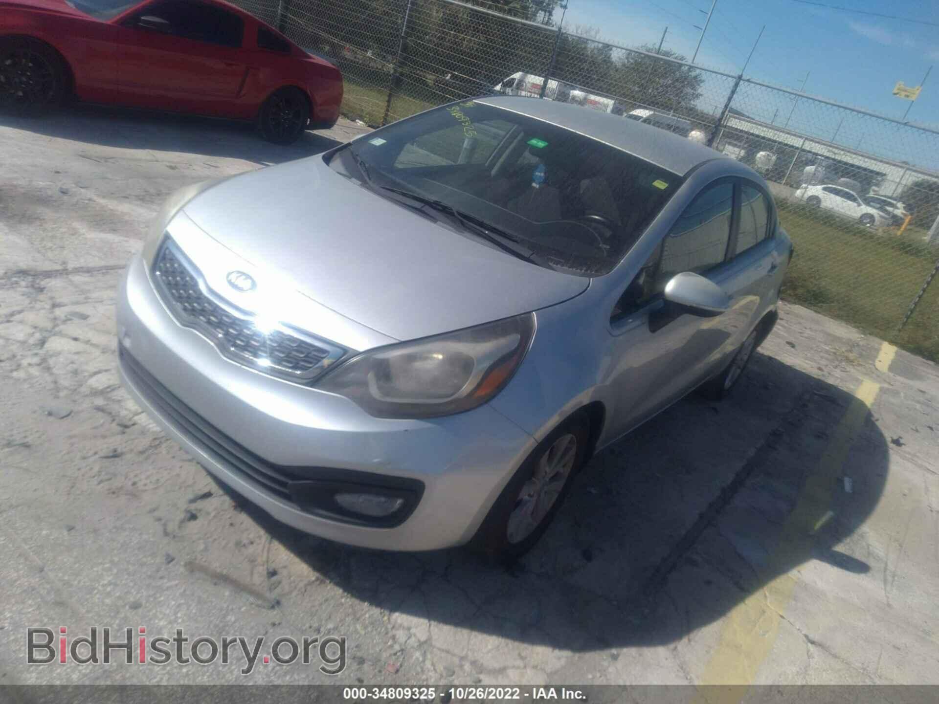 2013 KIA RIO - VIN: KNADN4A35D6144890 - Фото 2