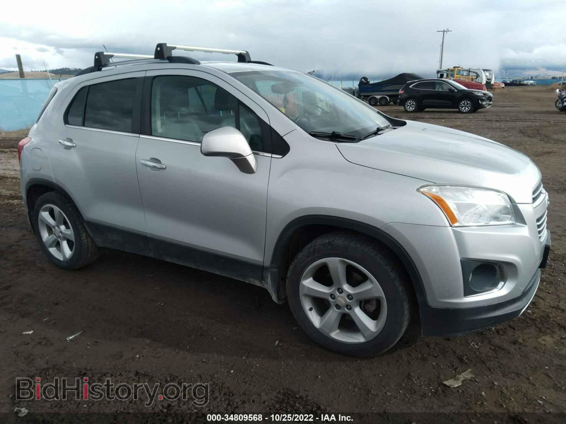 Фотография 3GNCJRSB2GL257825 - CHEVROLET TRAX 2016