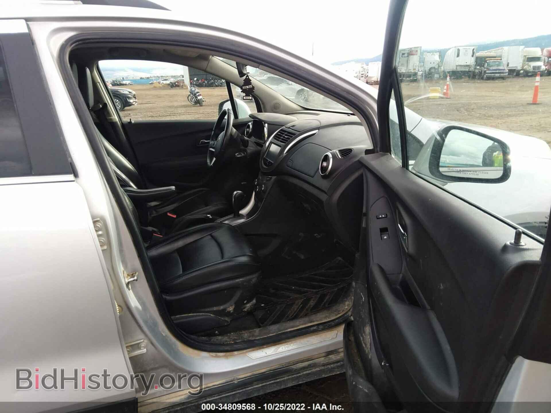 2016 CHEVROLET TRAX - VIN: 3GNCJRSB2GL257825 - Фото 5