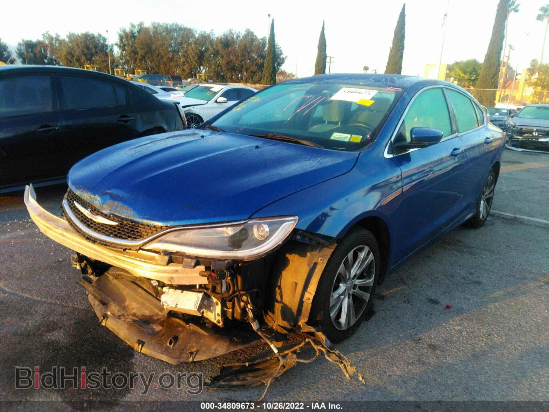 2015 CHRYSLER 200 - VIN: 1C3CCCAB8FN655349 - Фото 2