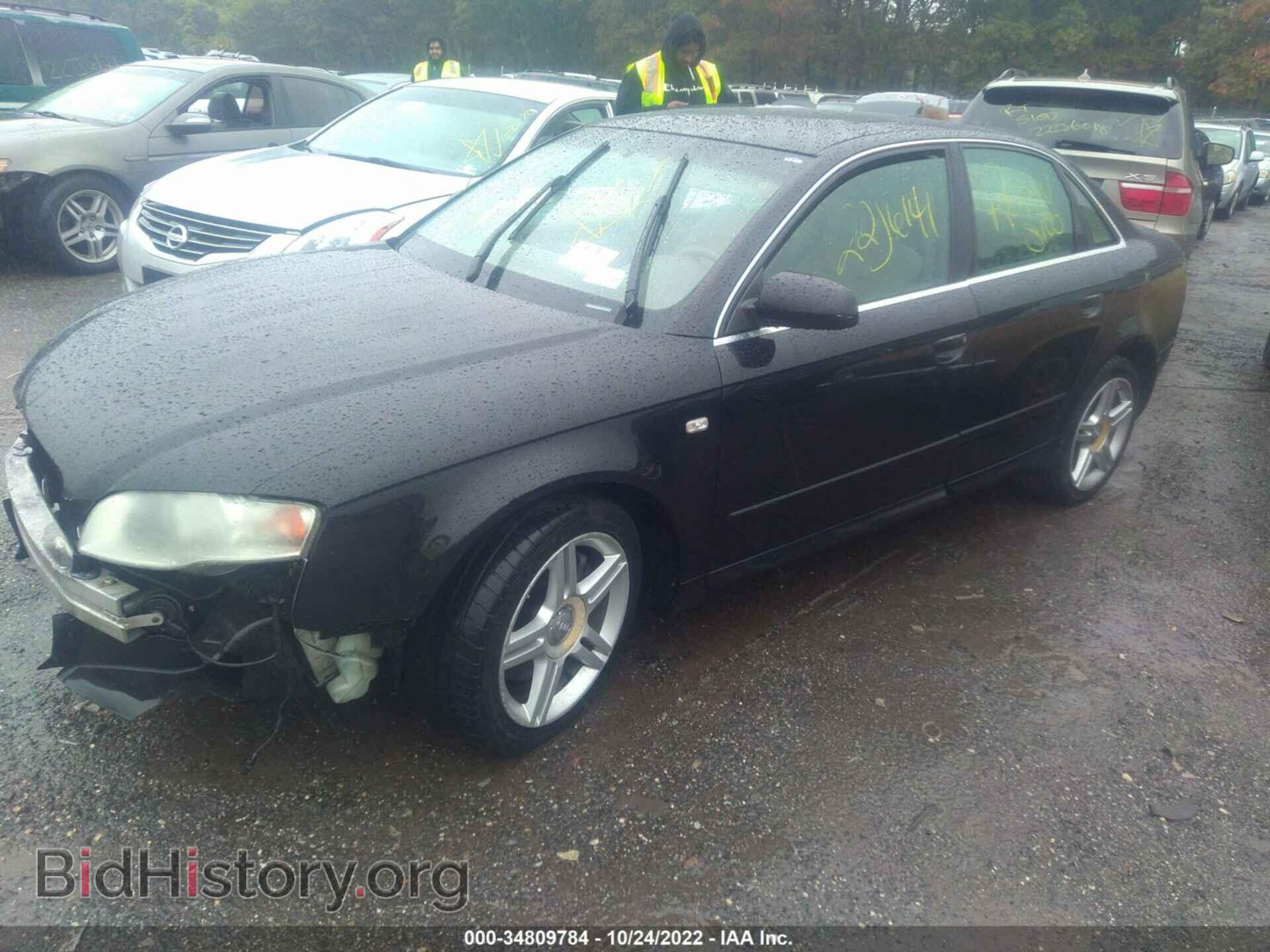 2008 AUDI A4 - VIN: WAUAF78E28A017915 - Фото 2