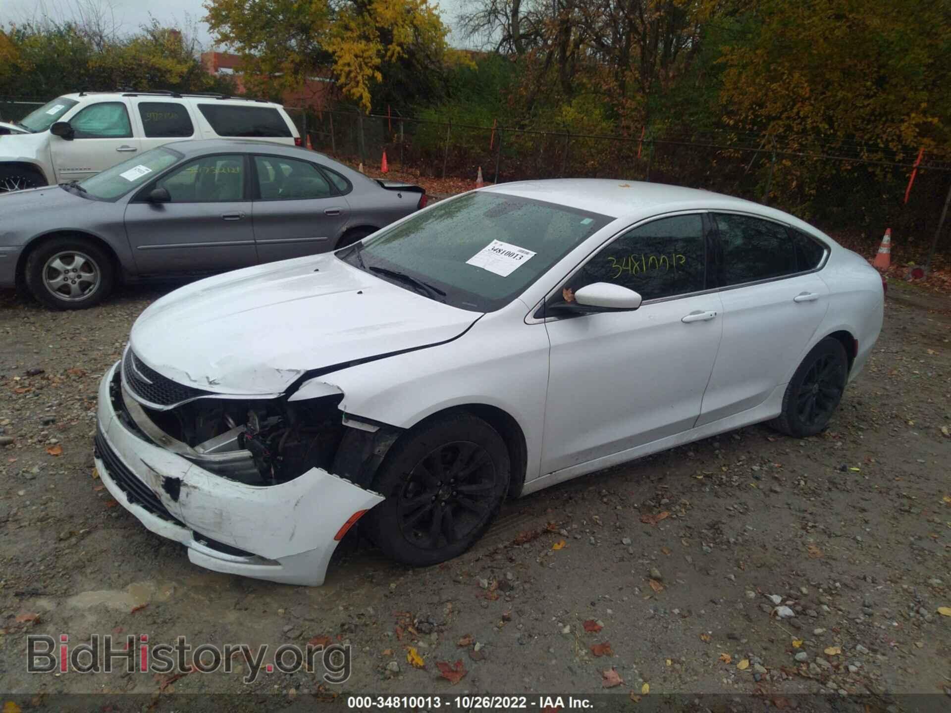 2015 CHRYSLER 200 - VIN: 1C3CCCAB5FN593487 - Фото 2