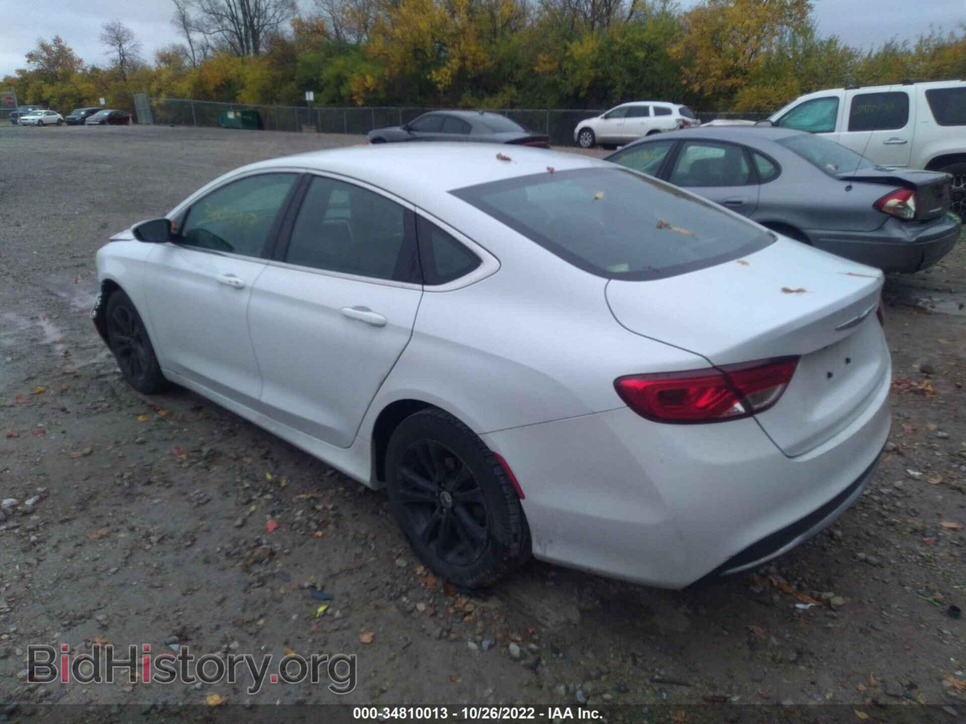 2015 CHRYSLER 200 - VIN: 1C3CCCAB5FN593487 - Фото 3