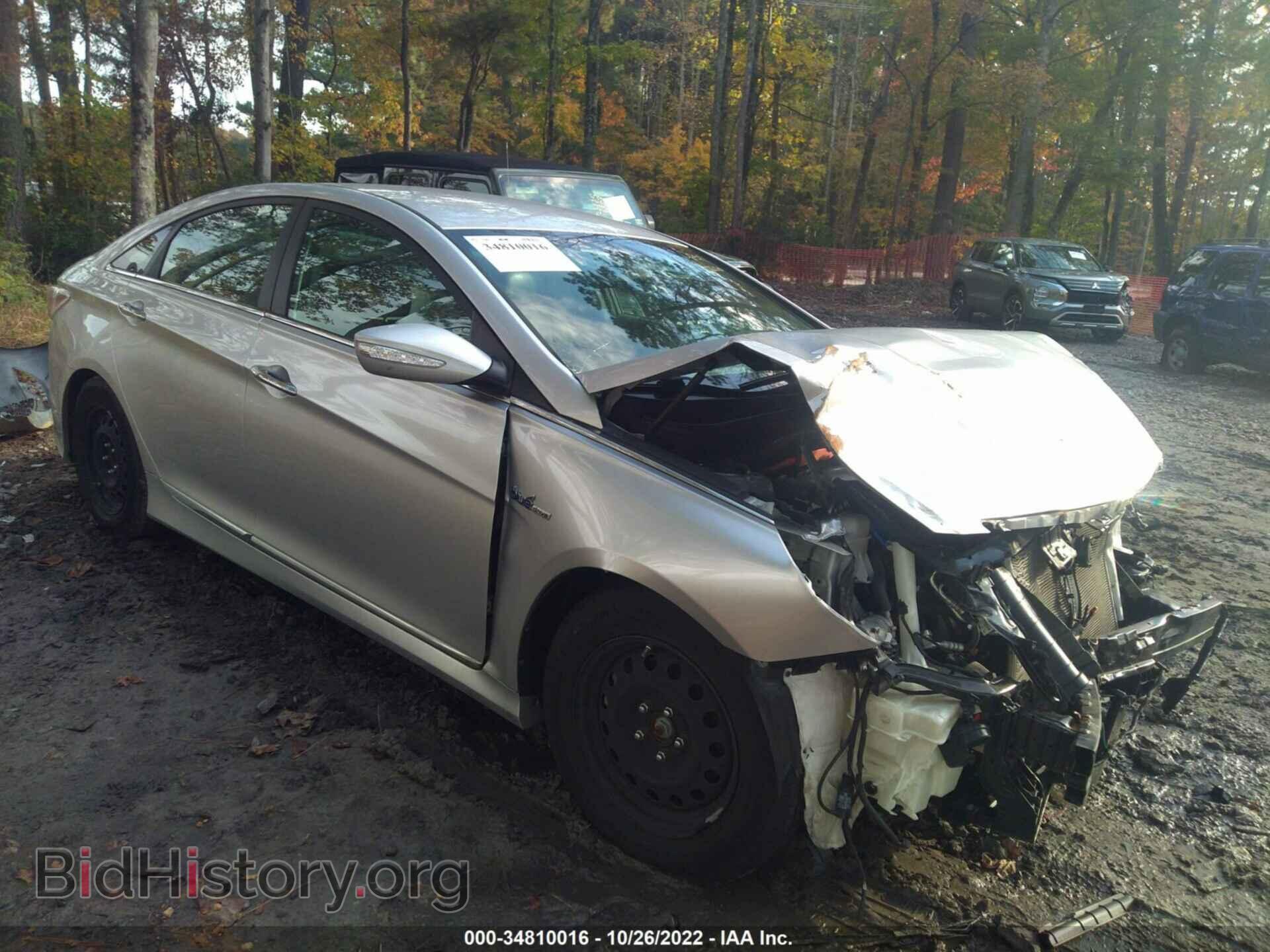 Photo KMHEC4A47CA035845 - HYUNDAI SONATA 2012