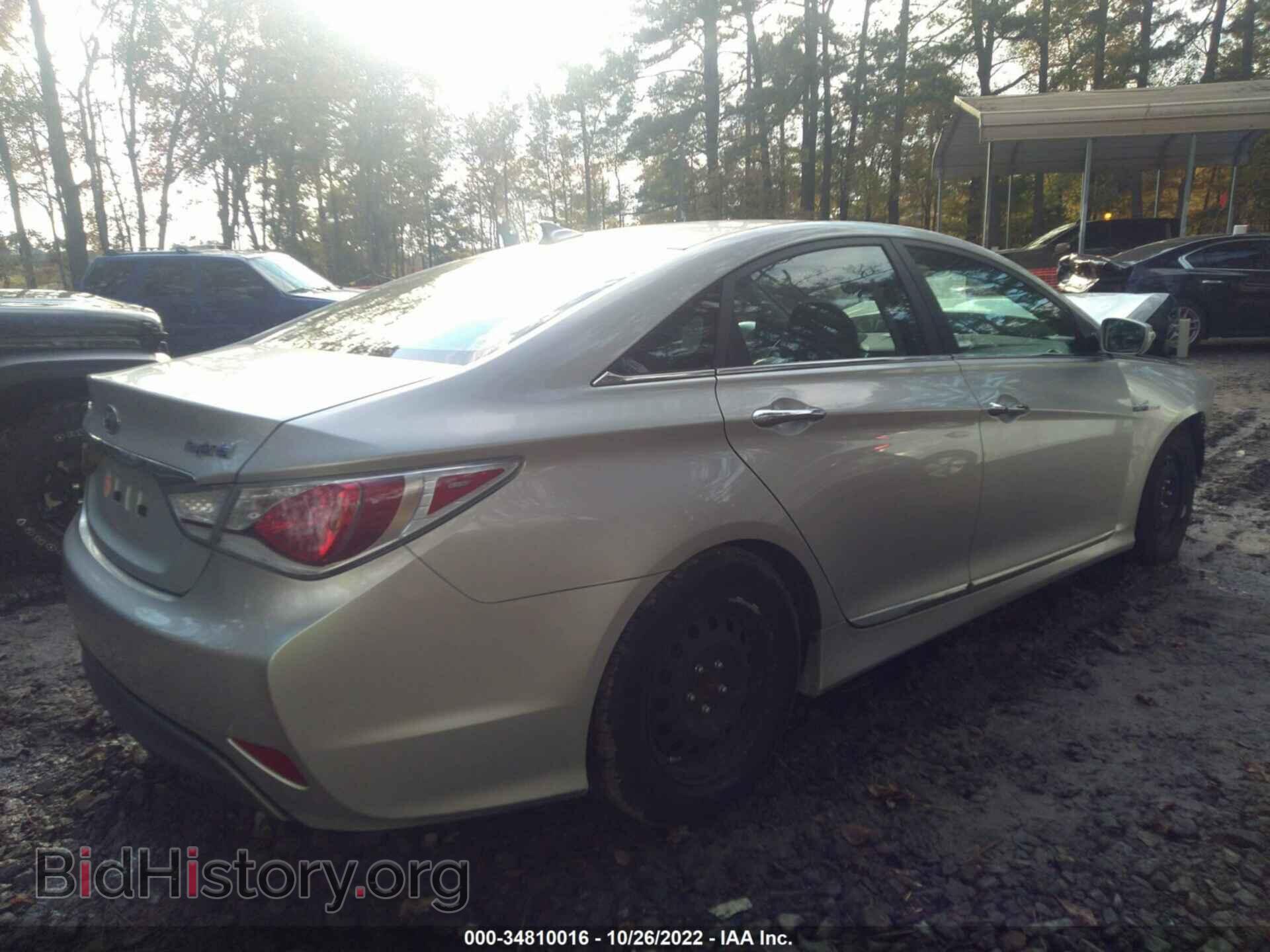 2012 HYUNDAI SONATA - VIN: KMHEC4A47CA035845 - Фото 4