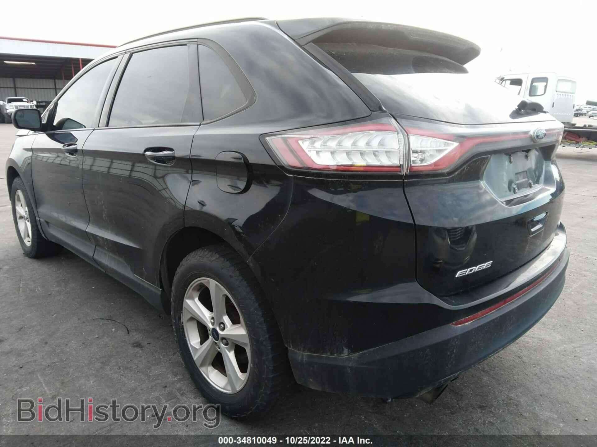 2016 FORD EDGE - VIN: 2FMPK4G99GBC57277 - Фото 3