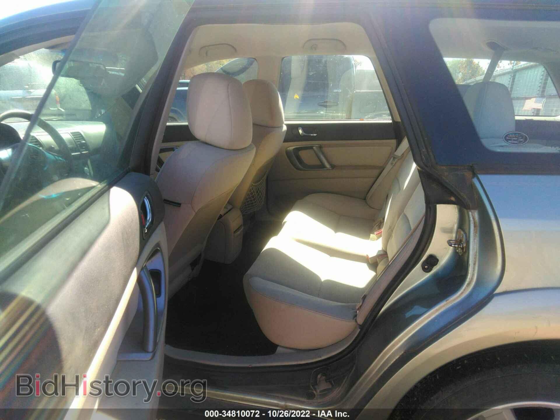 2009 SUBARU OUTBACK - VIN: 4S4BP61C197336238 - Фото 8