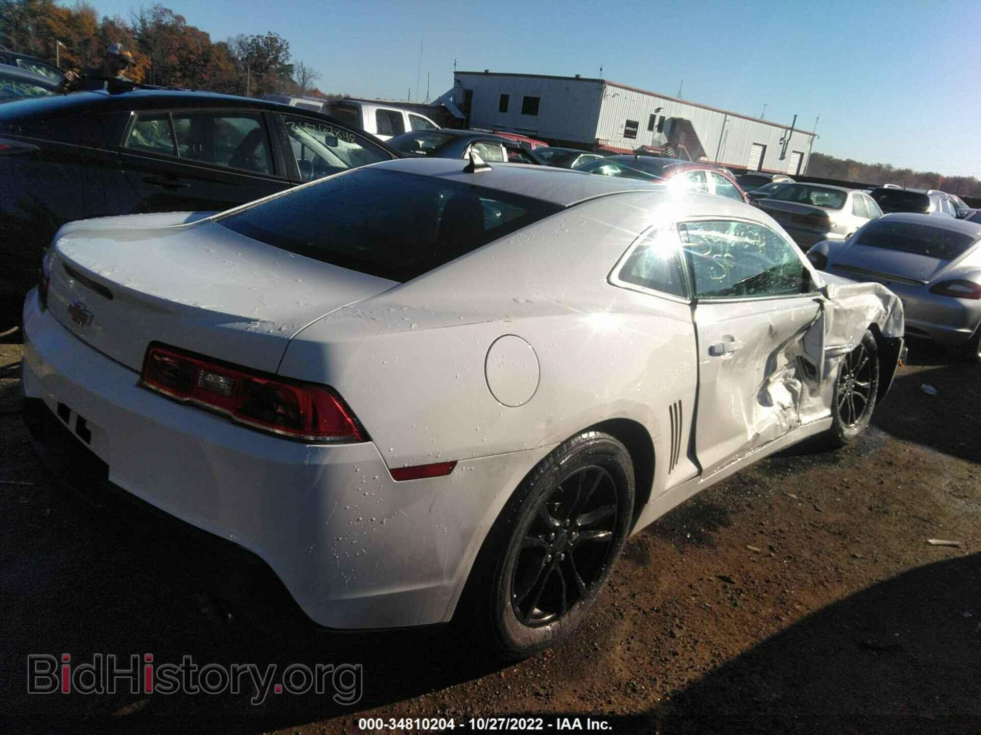 2014 CHEVROLET CAMARO - VIN: 2G1FA1E39E9244235 - Фото 4