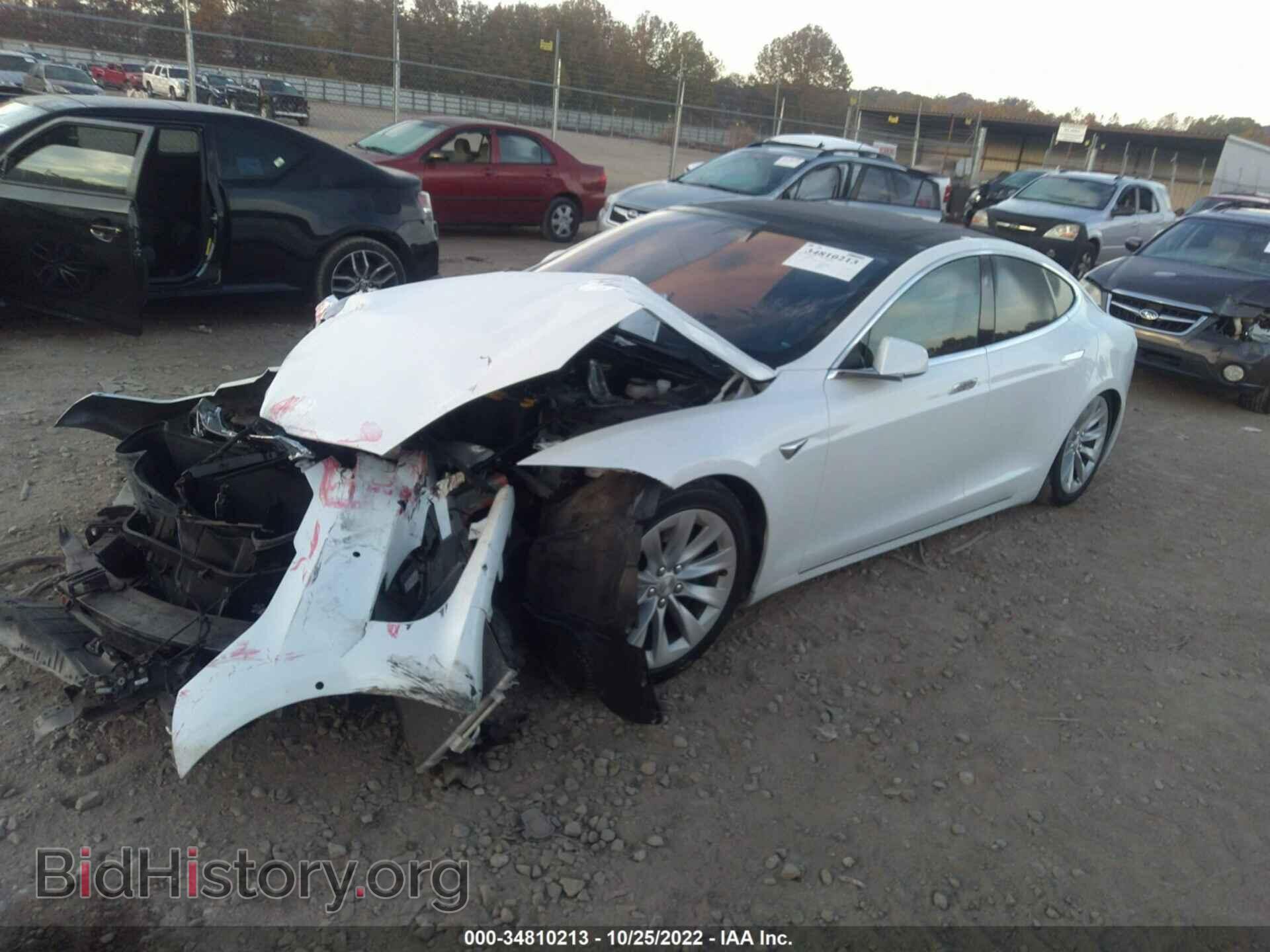 2016 TESLA MODEL S - VIN: 5YJSA1E2XGF174479 - Фото 2