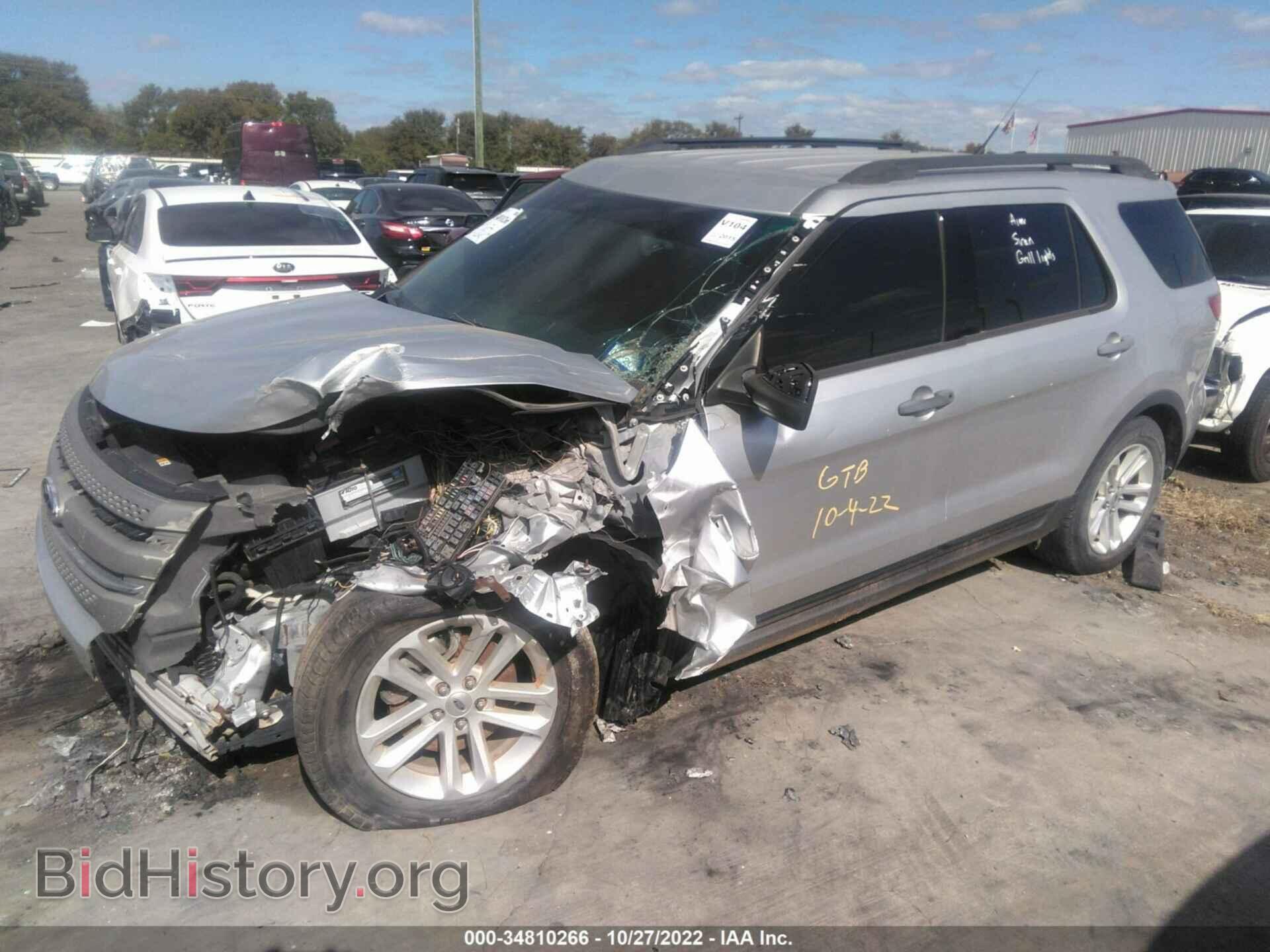 2015 FORD EXPLORER - VIN: 1FM5K8B80FGB42930 - Фото 2