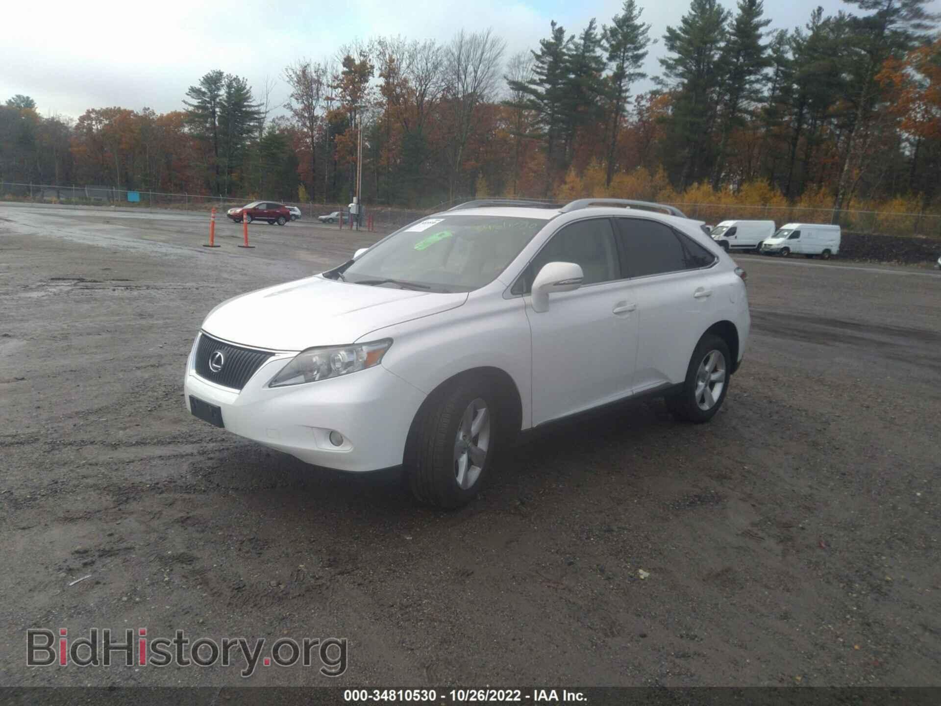 2011 LEXUS RX 350 - VIN: 2T2BK1BA9BC081227 - Фото 2