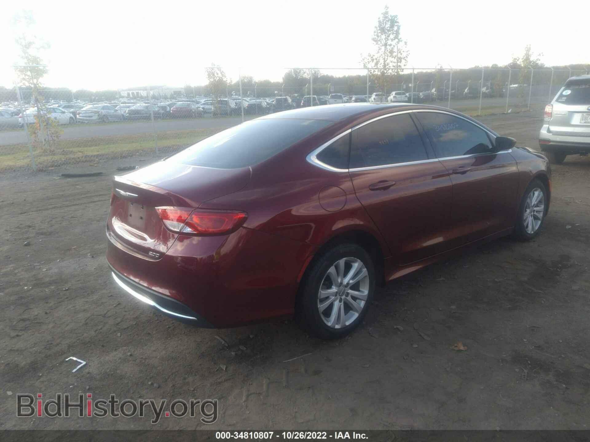 2016 CHRYSLER 200 - VIN: 1C3CCCAB1GN120316 - Фото 4