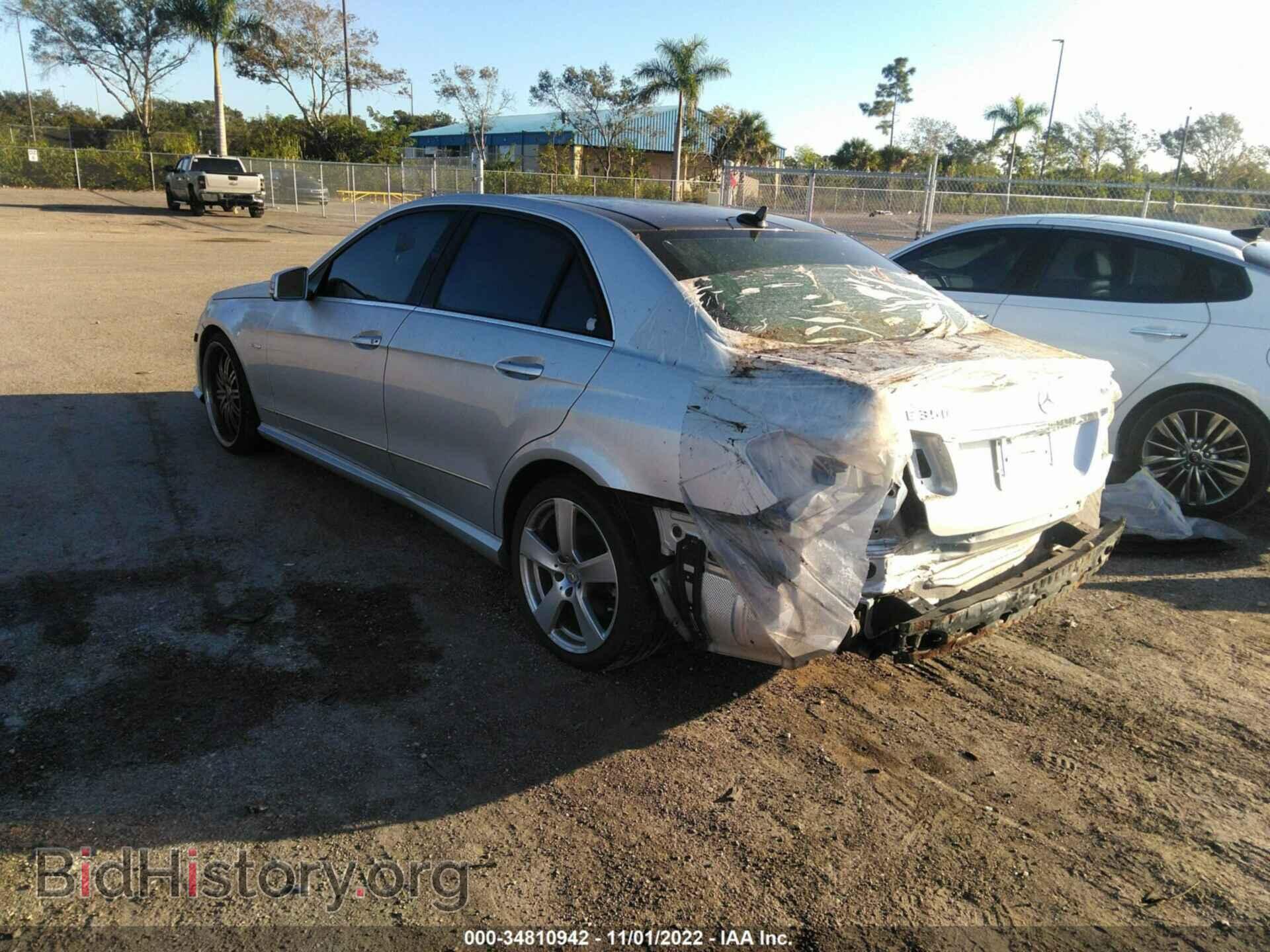 2012 MERCEDES-BENZ E-CLASS - VIN: WDDHF8JB4CA600248 - Фото 3